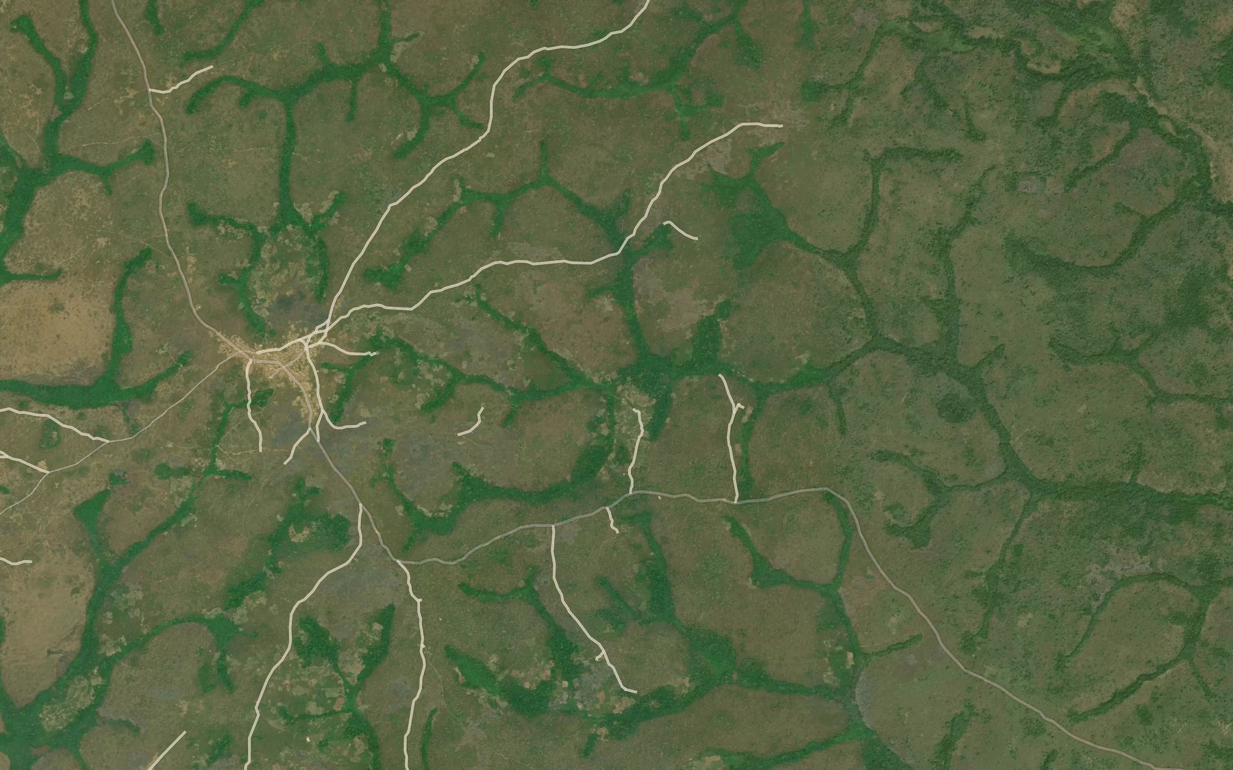 Satellite map of the Bonianga