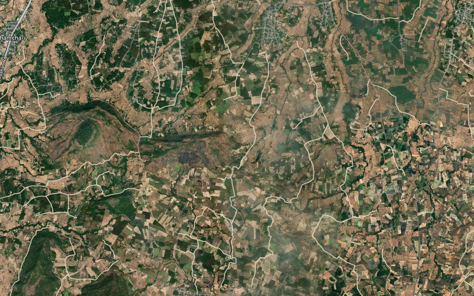 Satellite map of the Nong Khiat