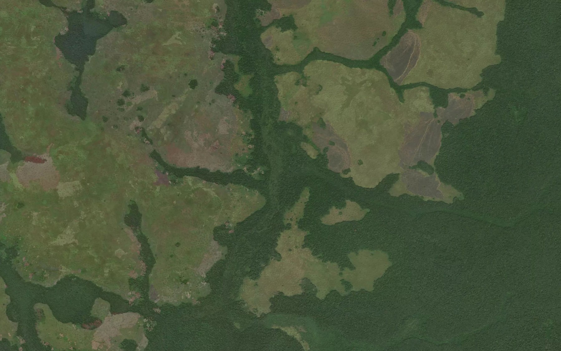 Satellite map of the Waka