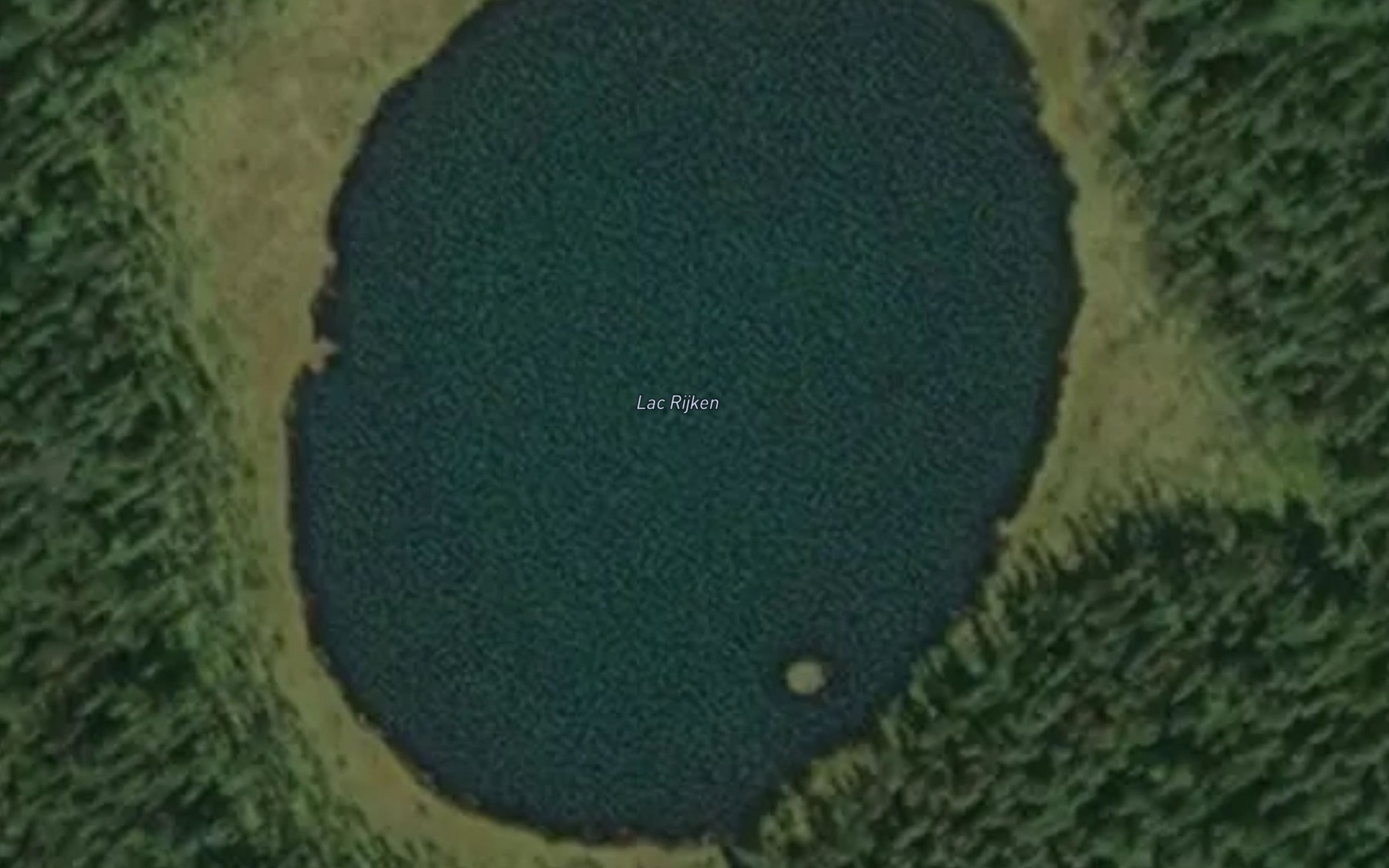 Satellite map of the Lac Rijken