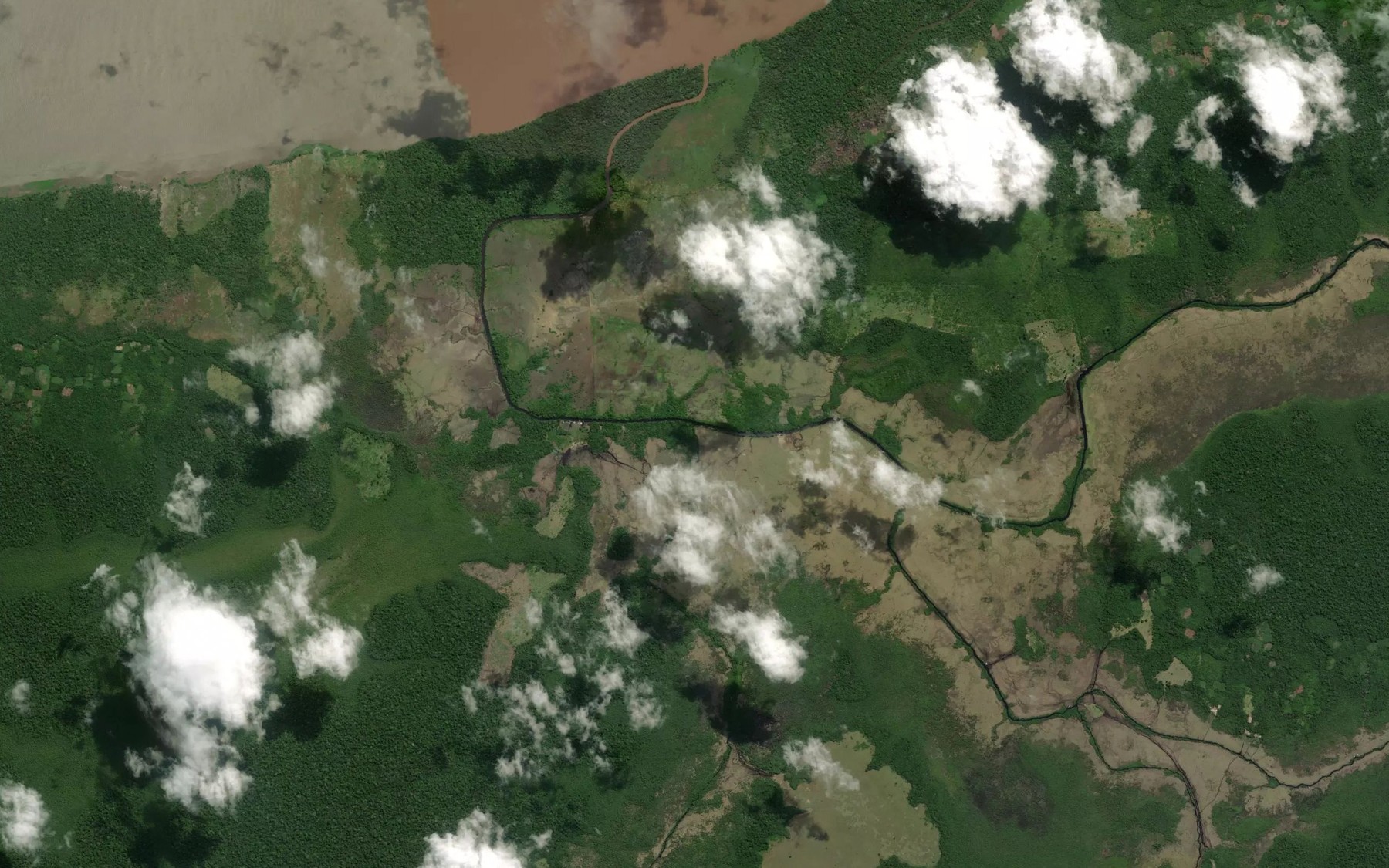 Satellite map of the Braco Camuta