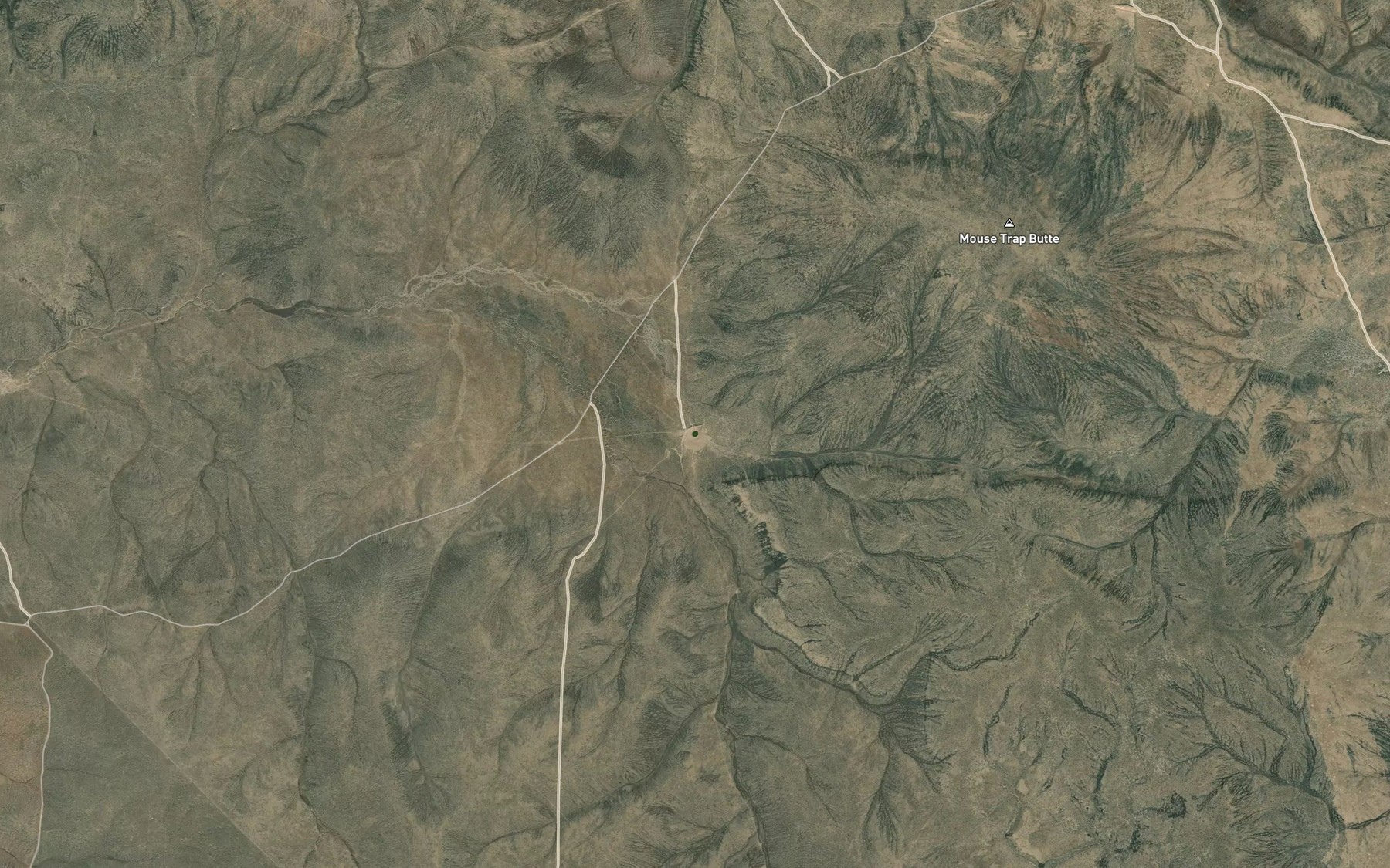 Satellite map of the Mouse Trap Reservoir