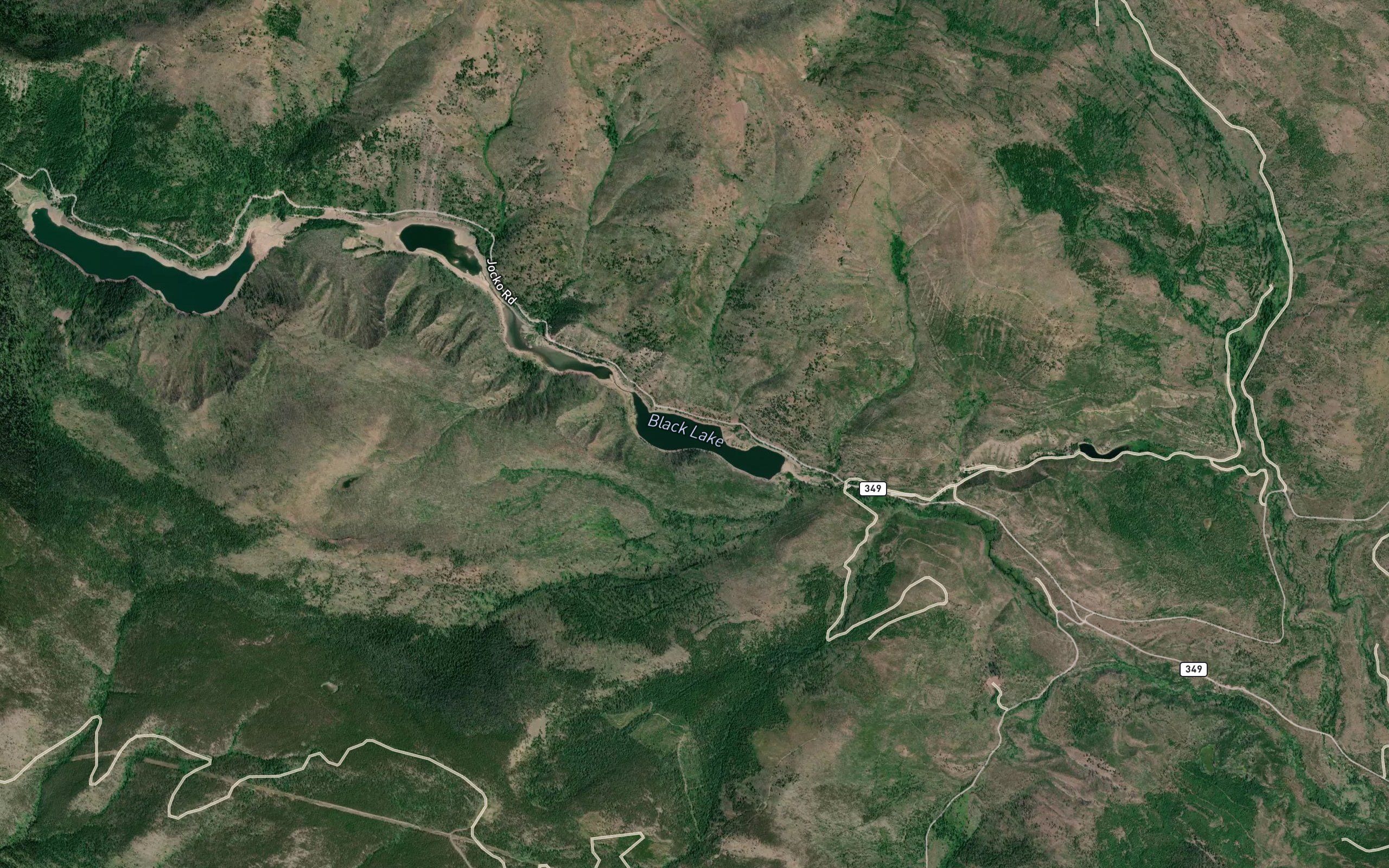 Upper Jocko Lake (historical)
