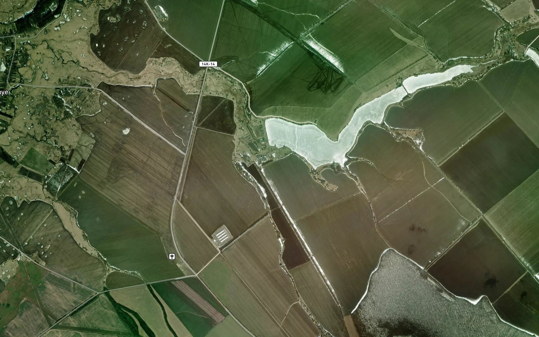 Satellite map of the Grayvoronskiy Rybkhoz