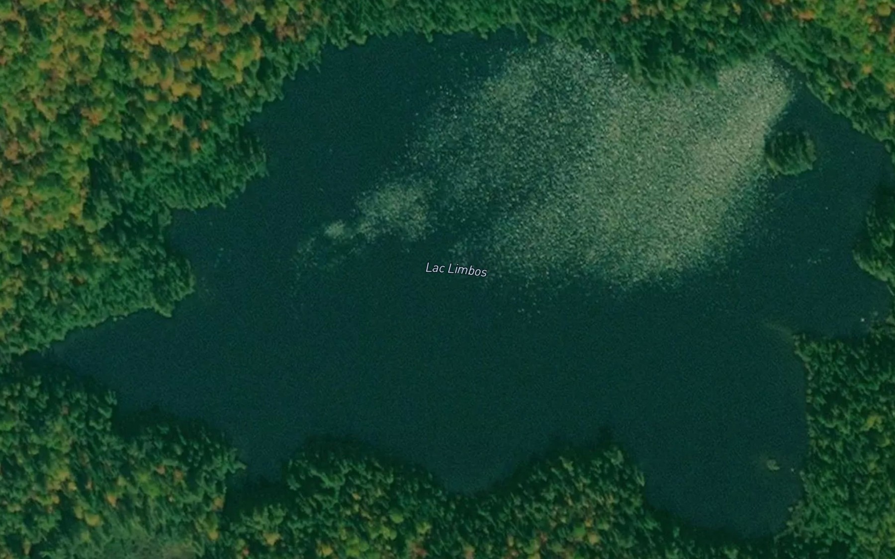 Satellite map of the Lac Limbos
