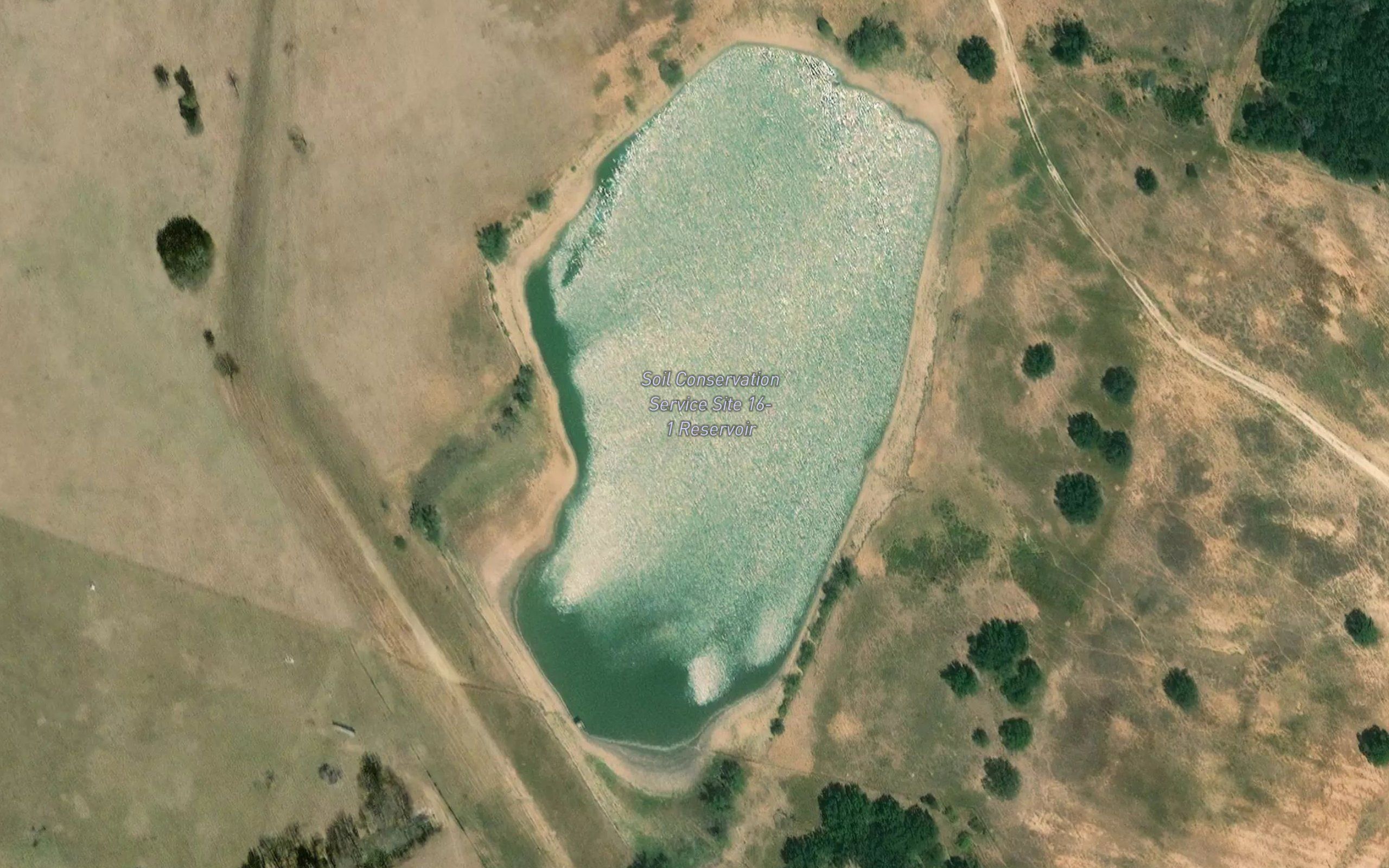 Soil Conservation Service Site 16-1 Reservoir