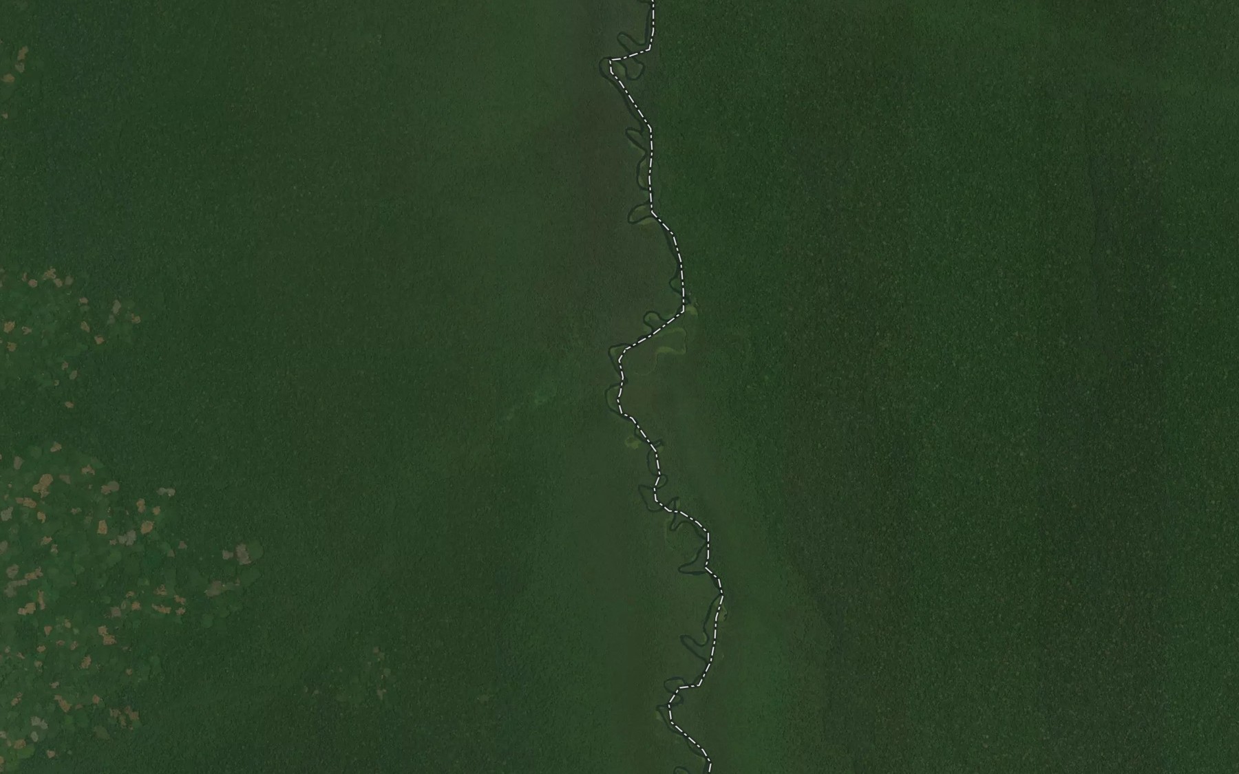 Satellite map of the Niango