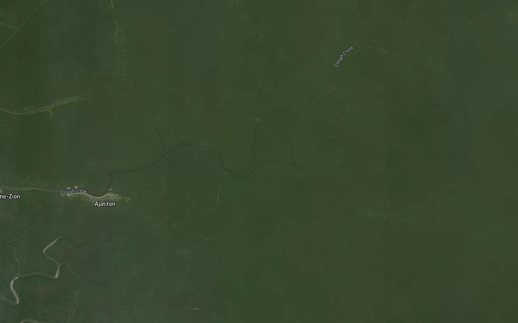 Satellite map of the Opupubebebubohye Creek