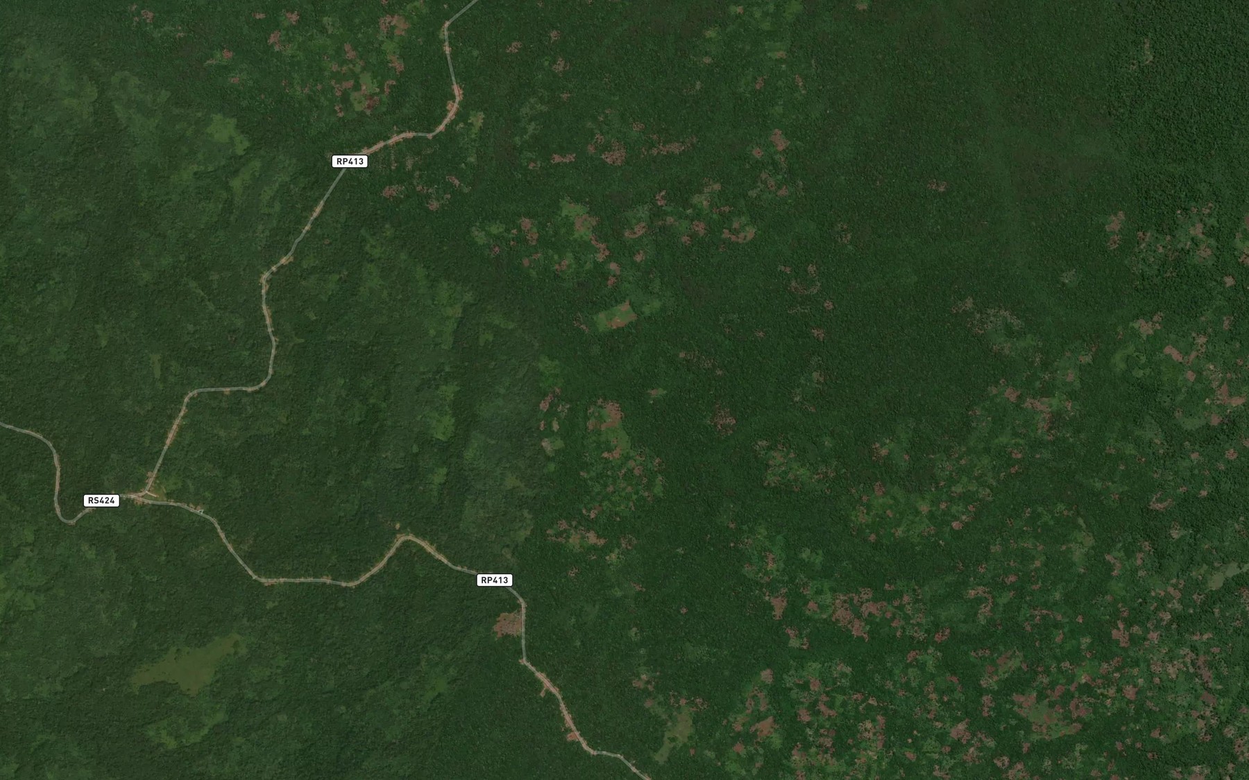 Satellite map of the Boka
