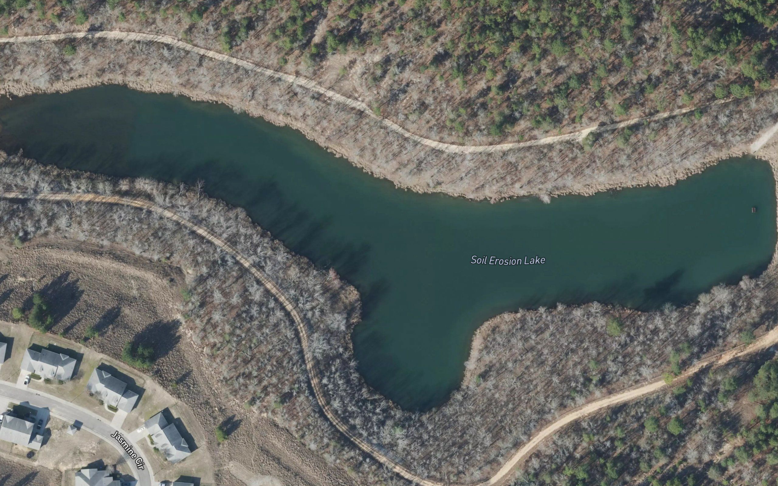 Soil Erosion Lake