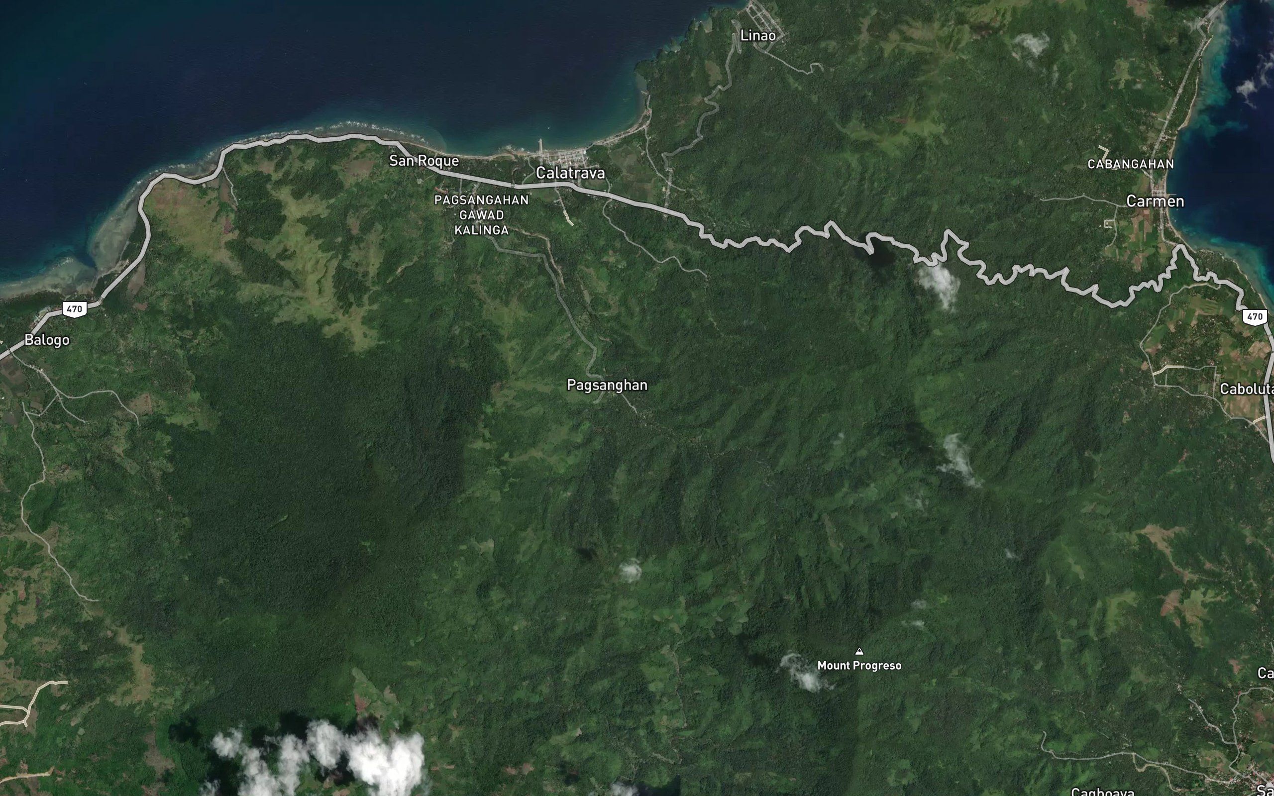 Pagsangahan Creek