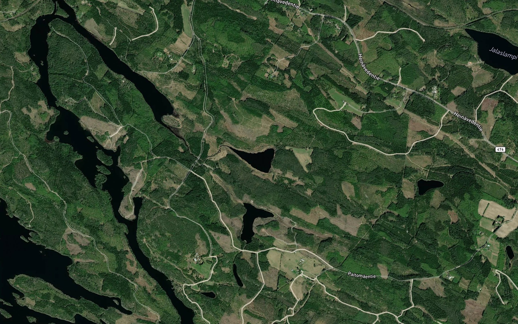 Satellite map of the Tosonlampi