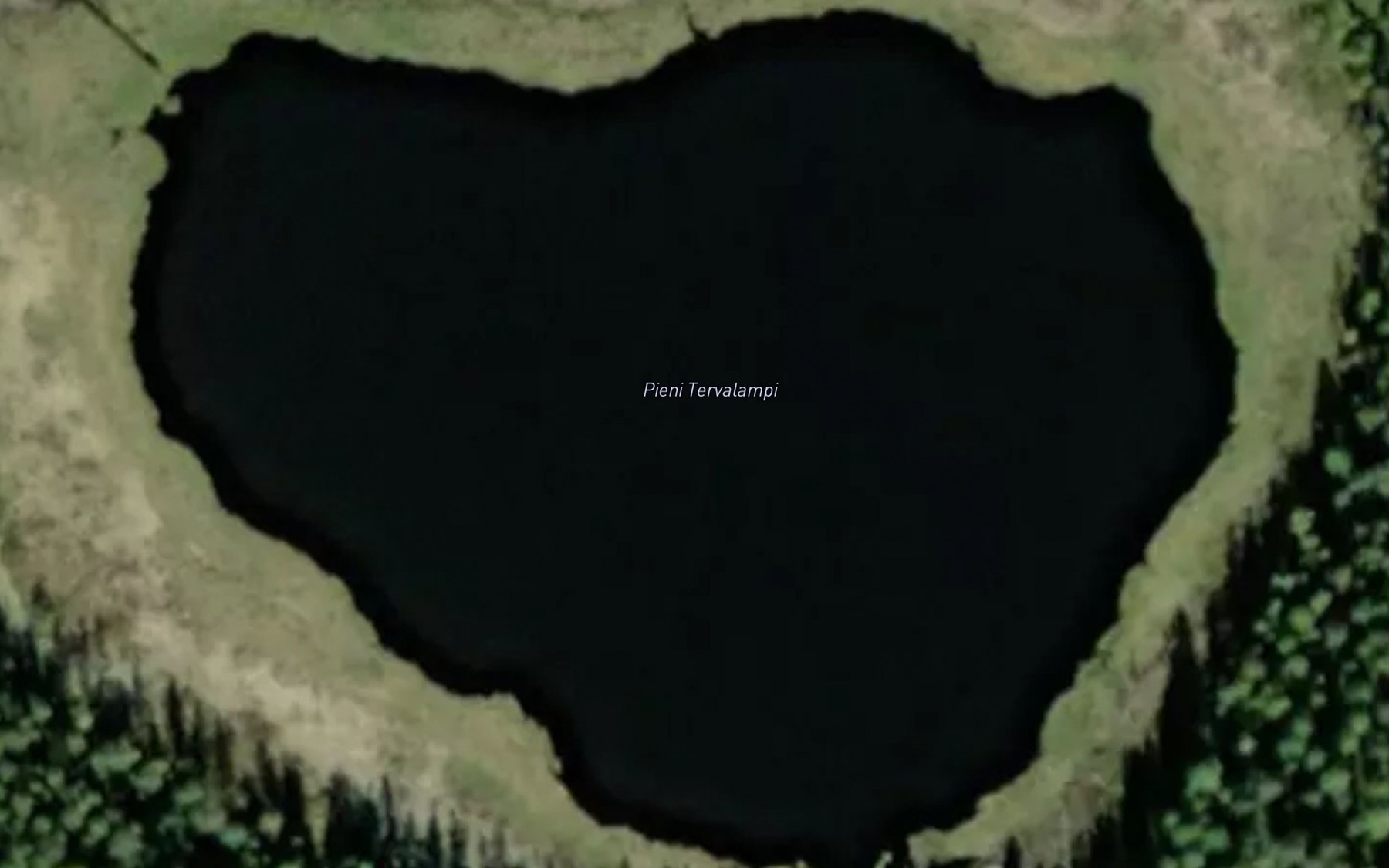 Satellite map of the Pieni Tervalampi