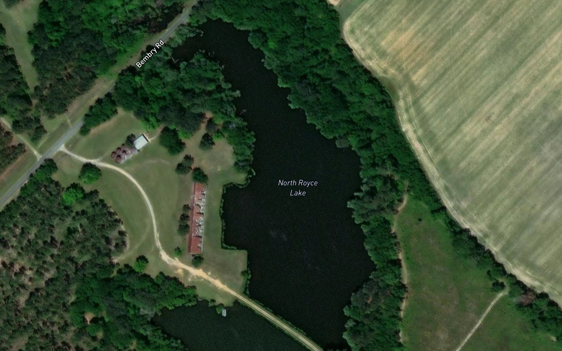 Satellite map of the North Royce Lake