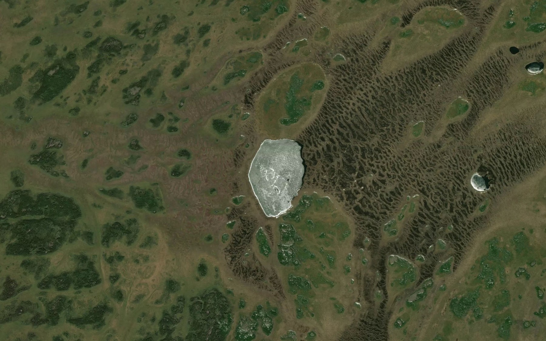 Satellite map of the Muskeko Lake