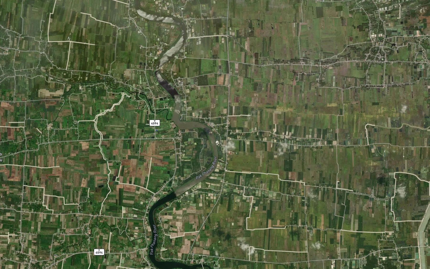 Satellite map of the Khlong Bang Chai Pok