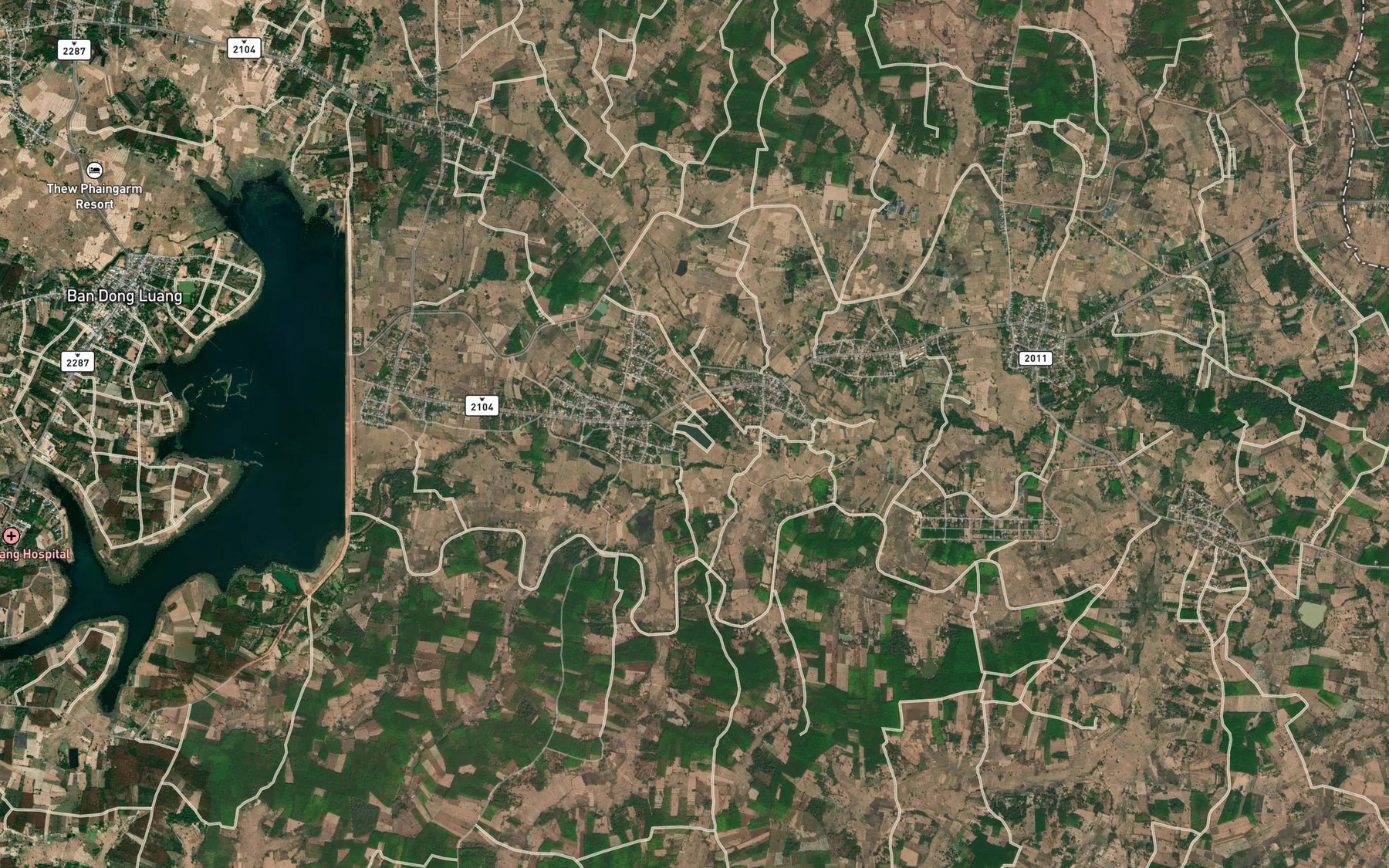 Satellite map of the Nong Bua