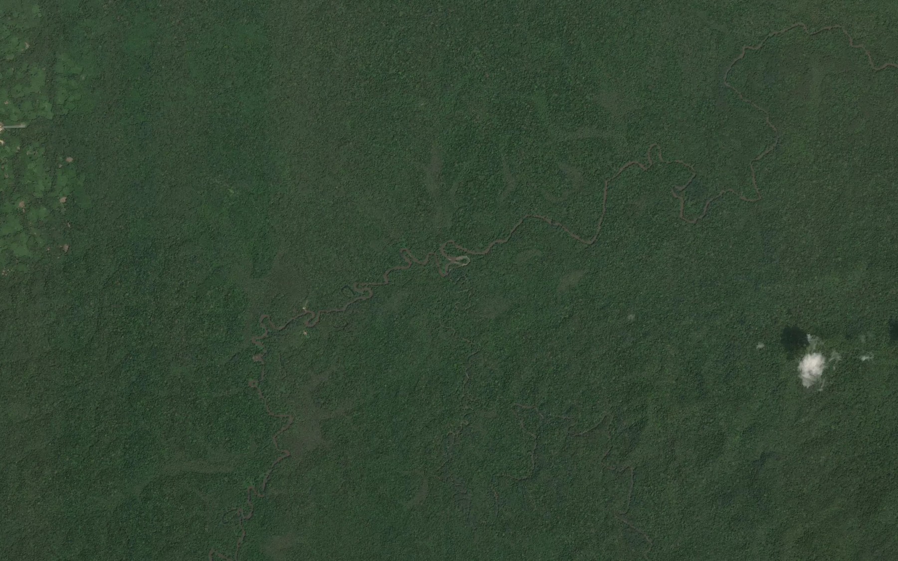 Satellite map of the Angumu