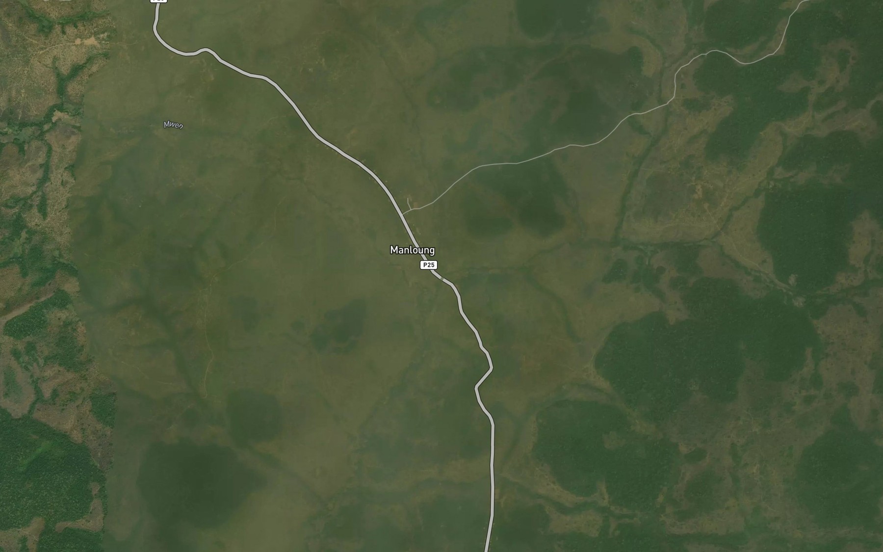 Satellite map of the Mbi