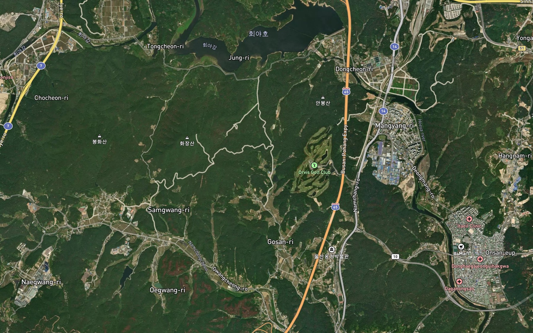 Satellite map of the Sangsundonggokji