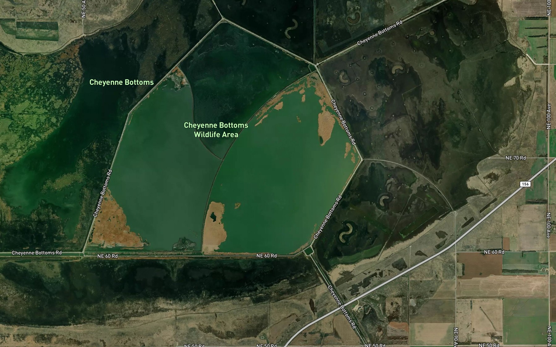 Satellite map of the Pool 1A