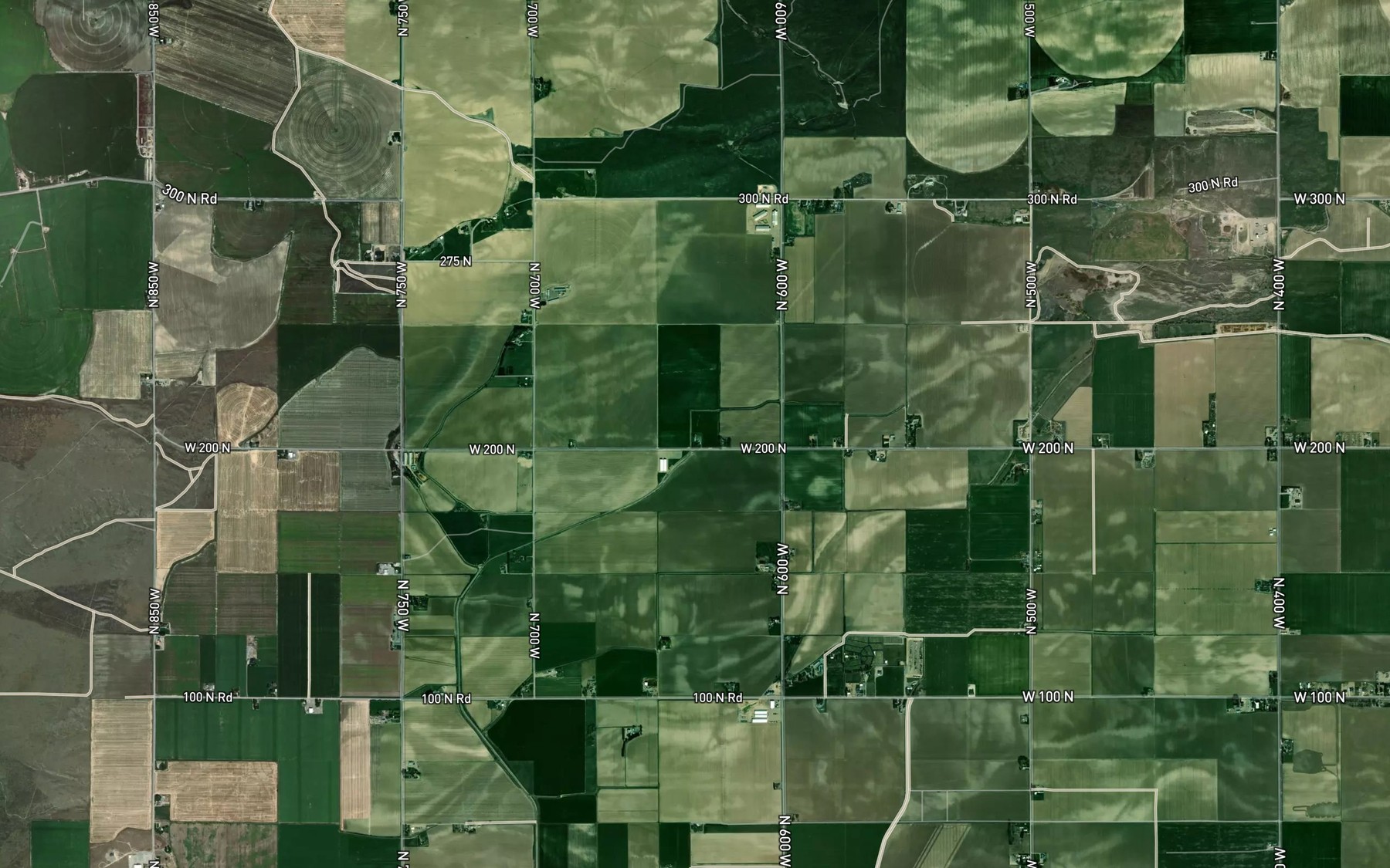 Satellite map of the C-2 Canal