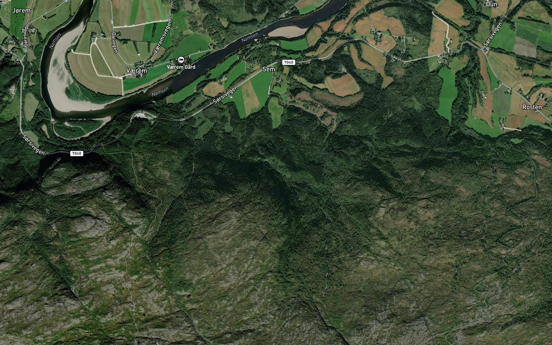 Satellite map of the Geita