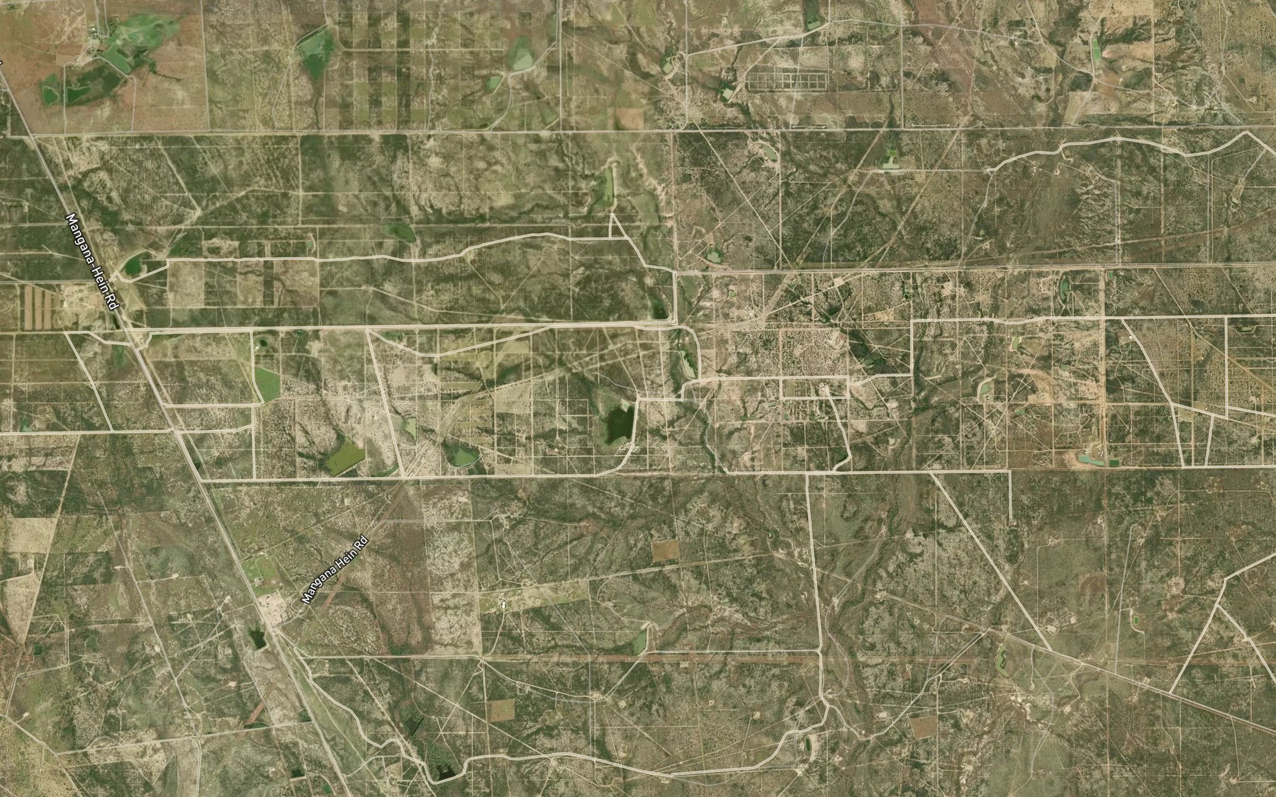 Satellite map of the Hubbard Lake Number 2
