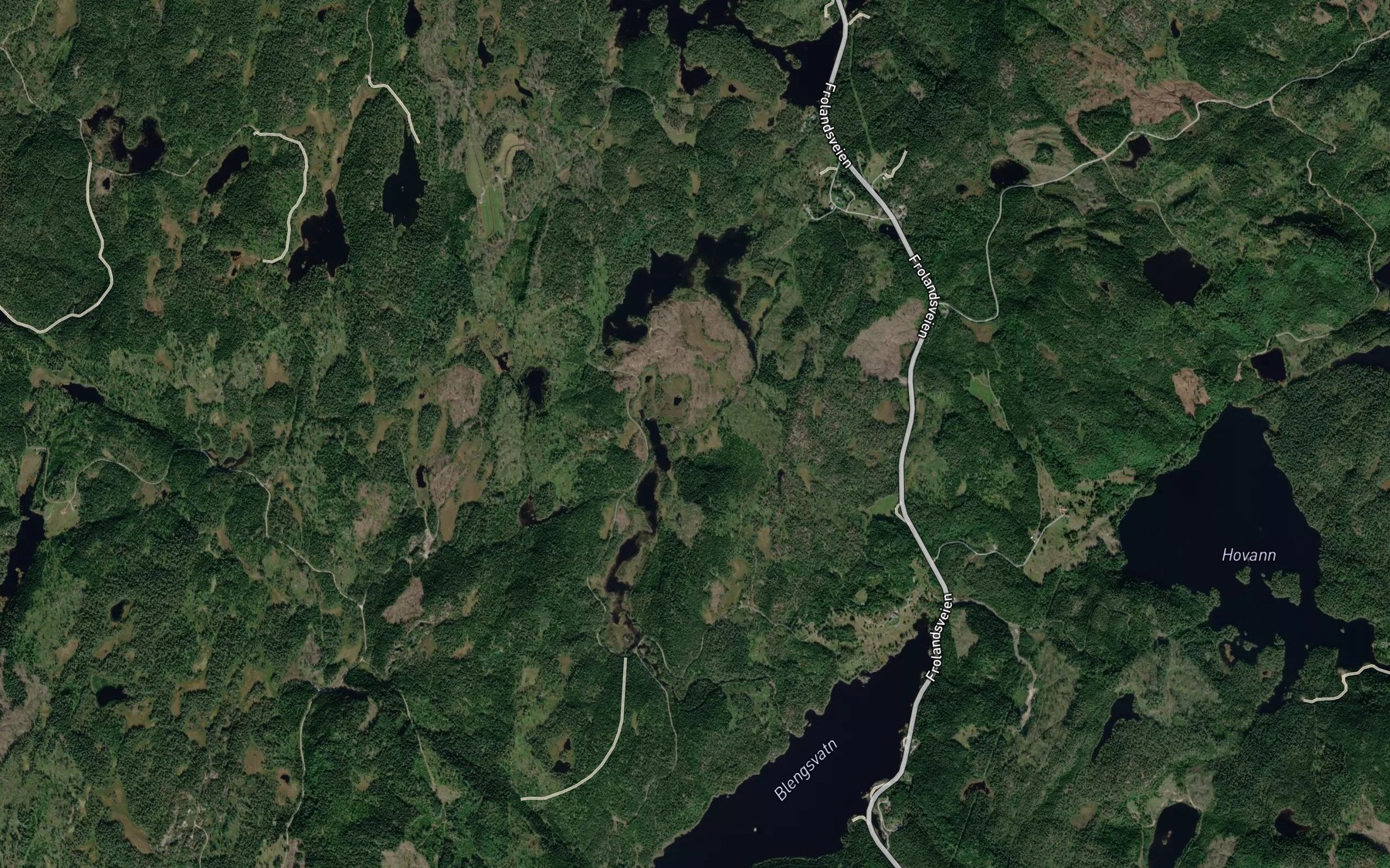 Satellite map of the Sauebekken