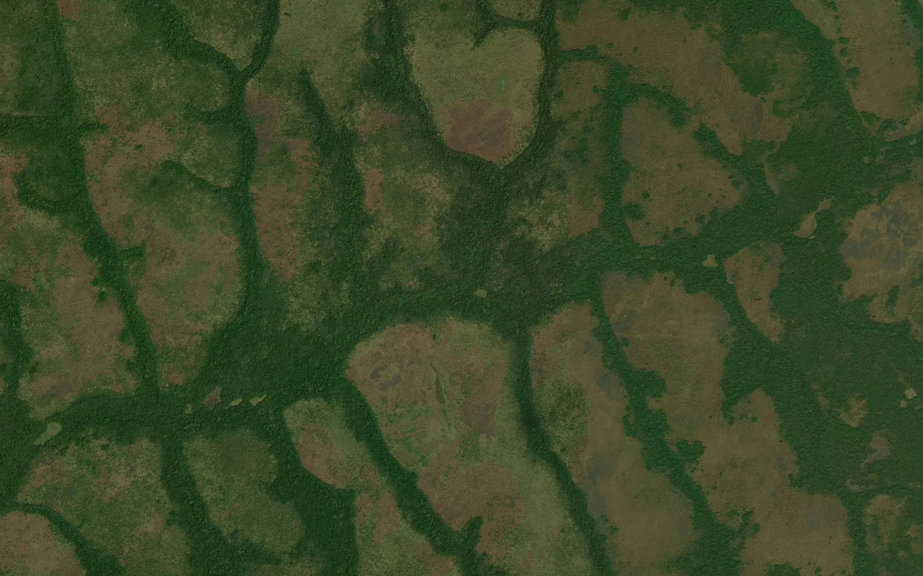 Satellite map of the Mabaya