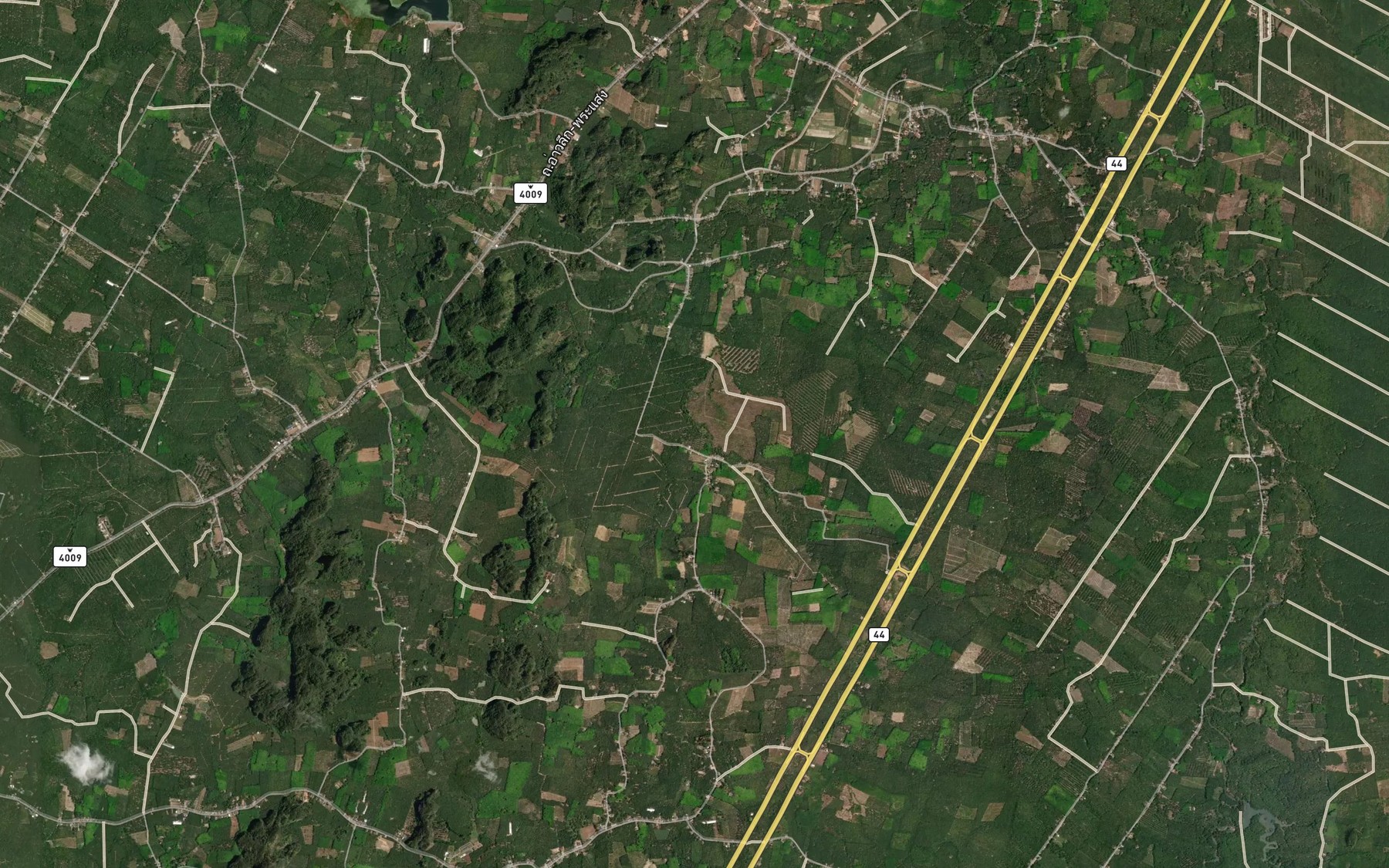 Satellite map of the Khlong Bang Liao