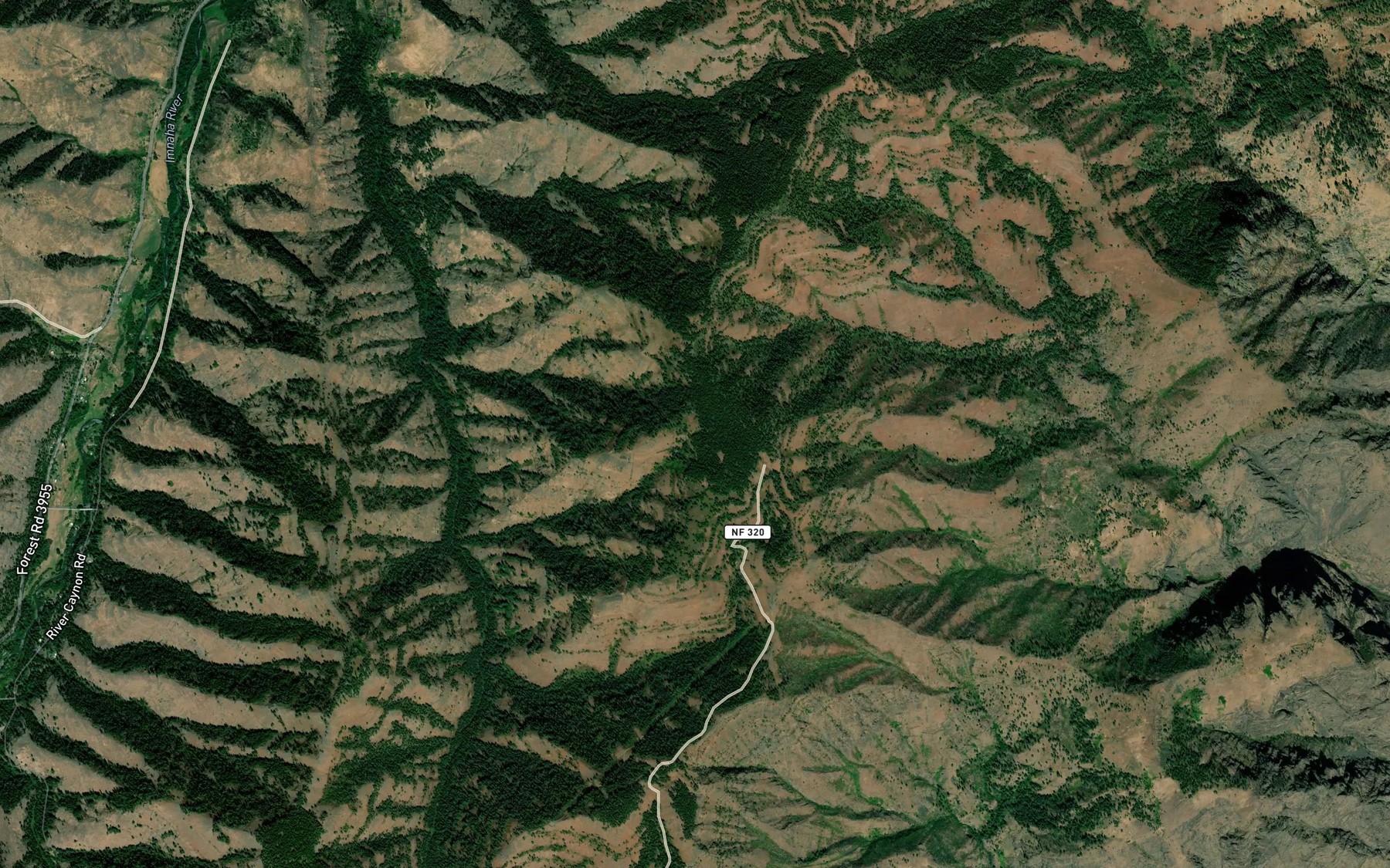 Satellite map of the Ralph Spring