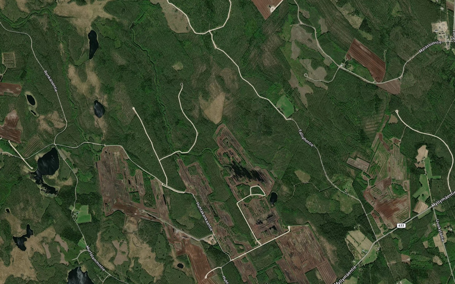 Satellite map of the Pieni Viitalampi