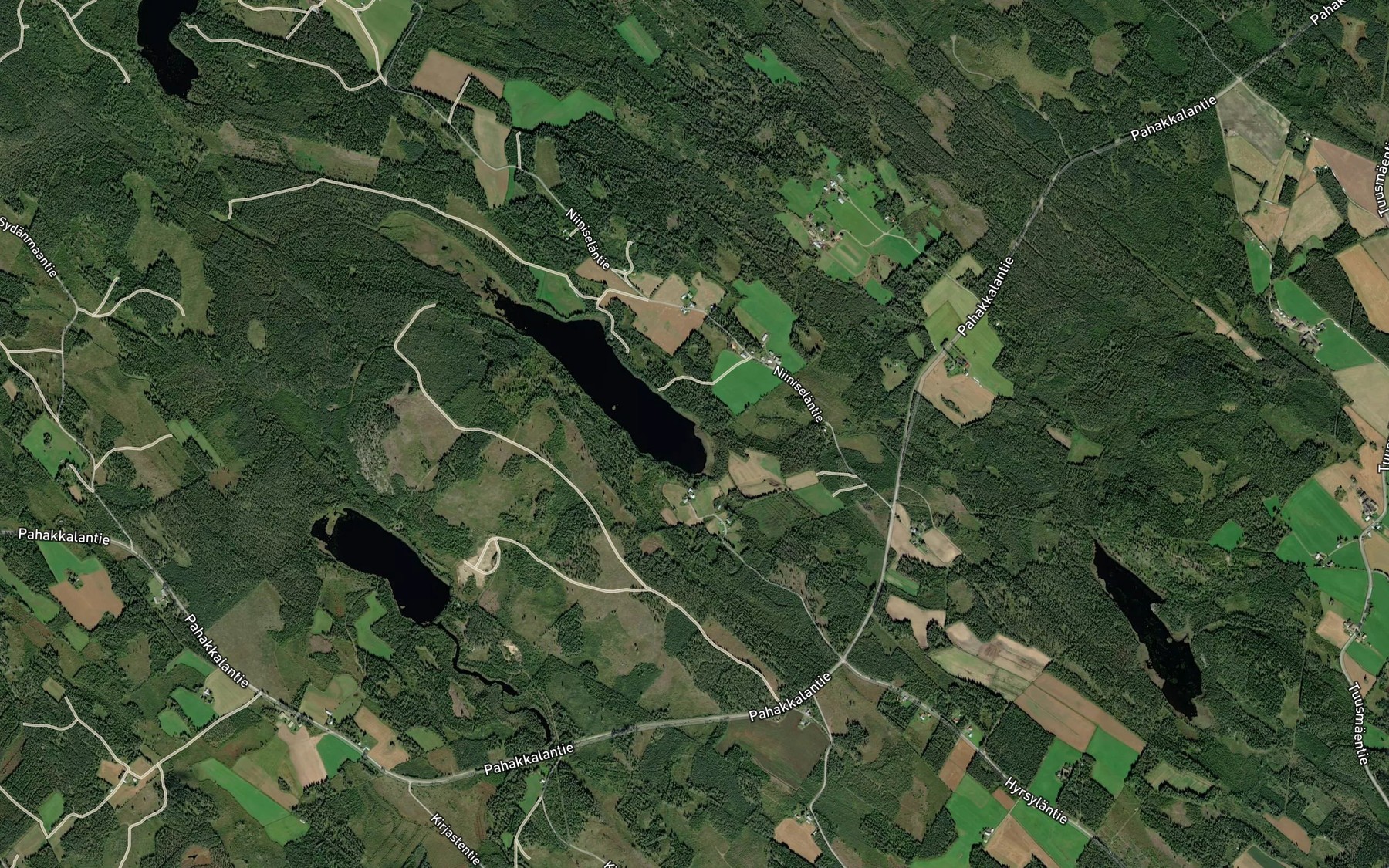 Satellite map of the Lottojoki