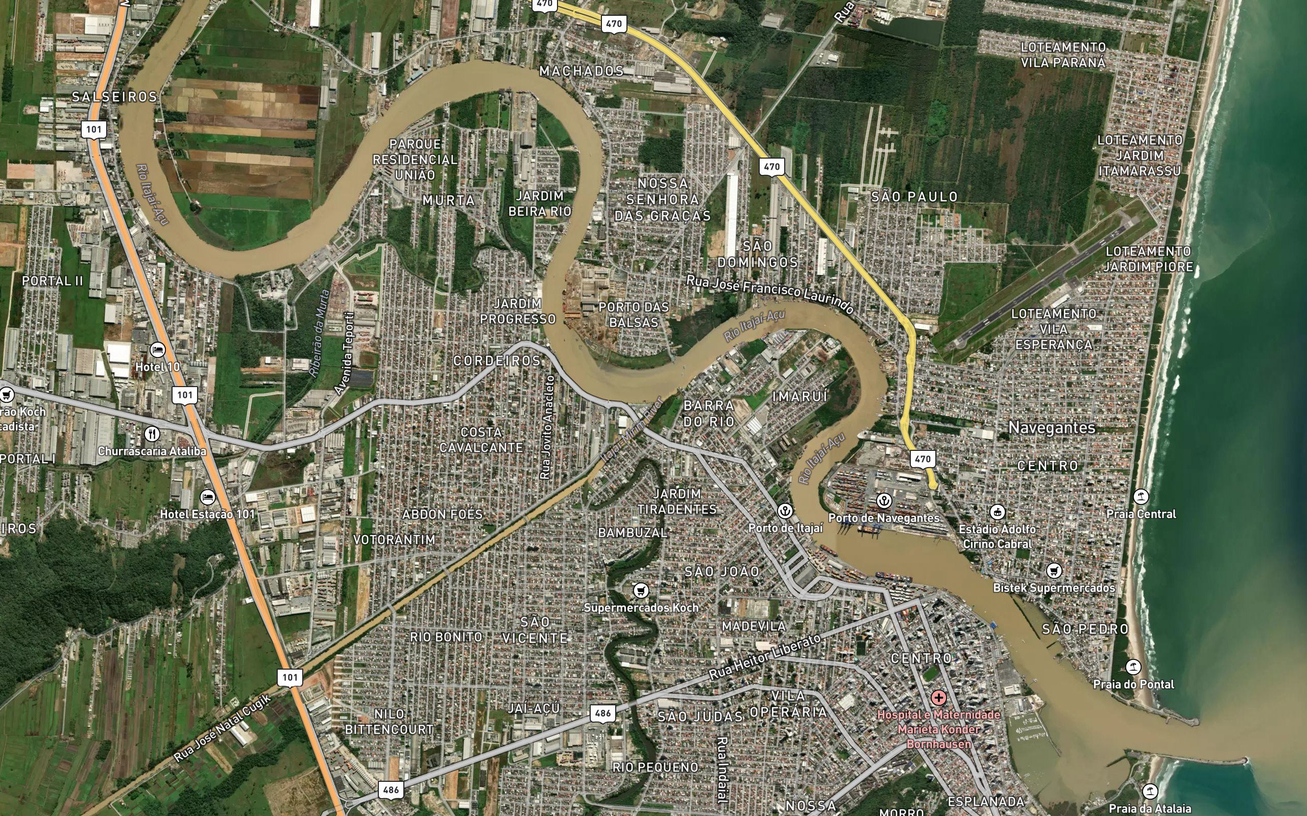 Rio Itajai Mirim