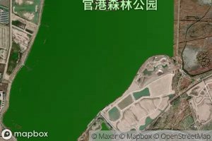 Satellite map of the Guangang Hu