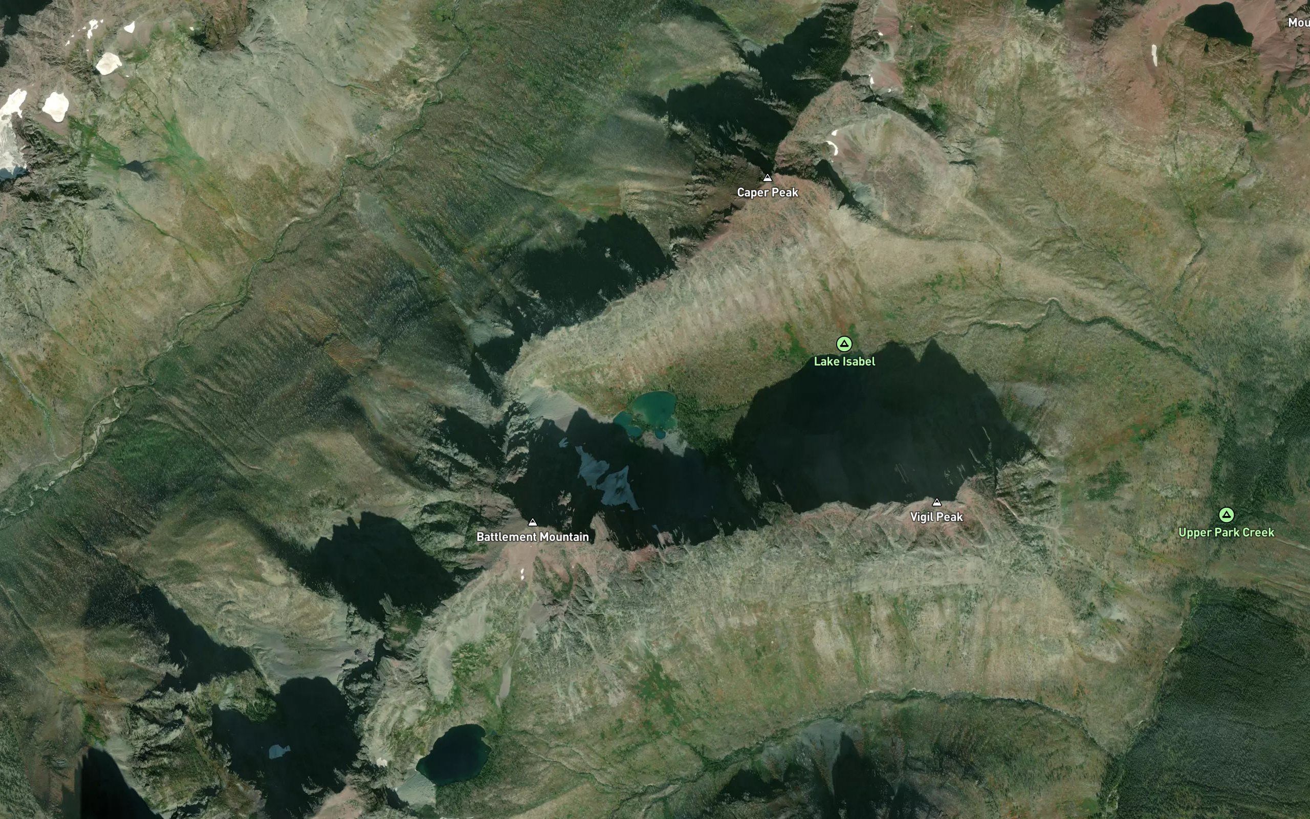 Upper Isabel Lake