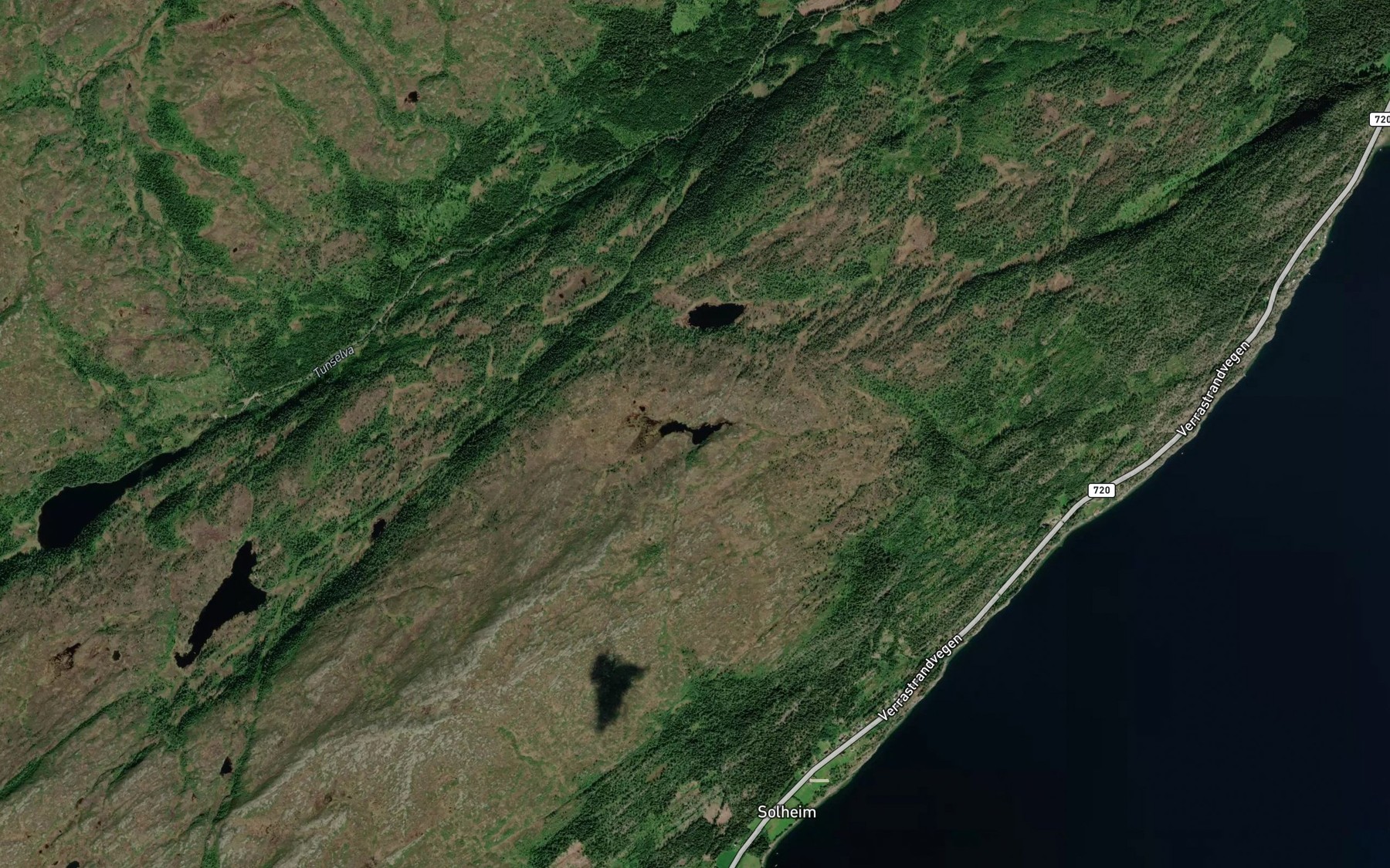 Satellite map of the Snertvikstamn