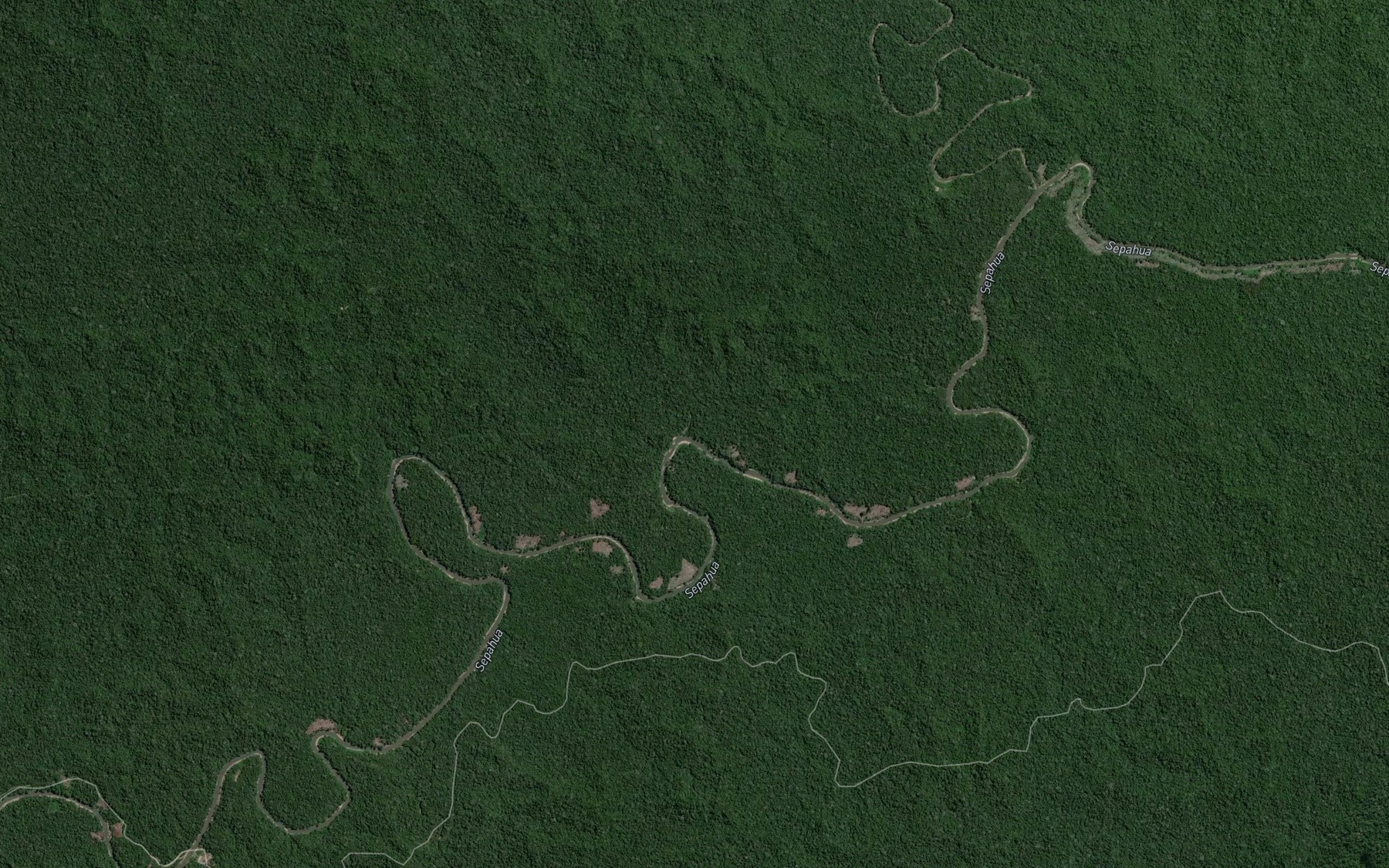 Satellite map of the Quebrada Maquisapayo
