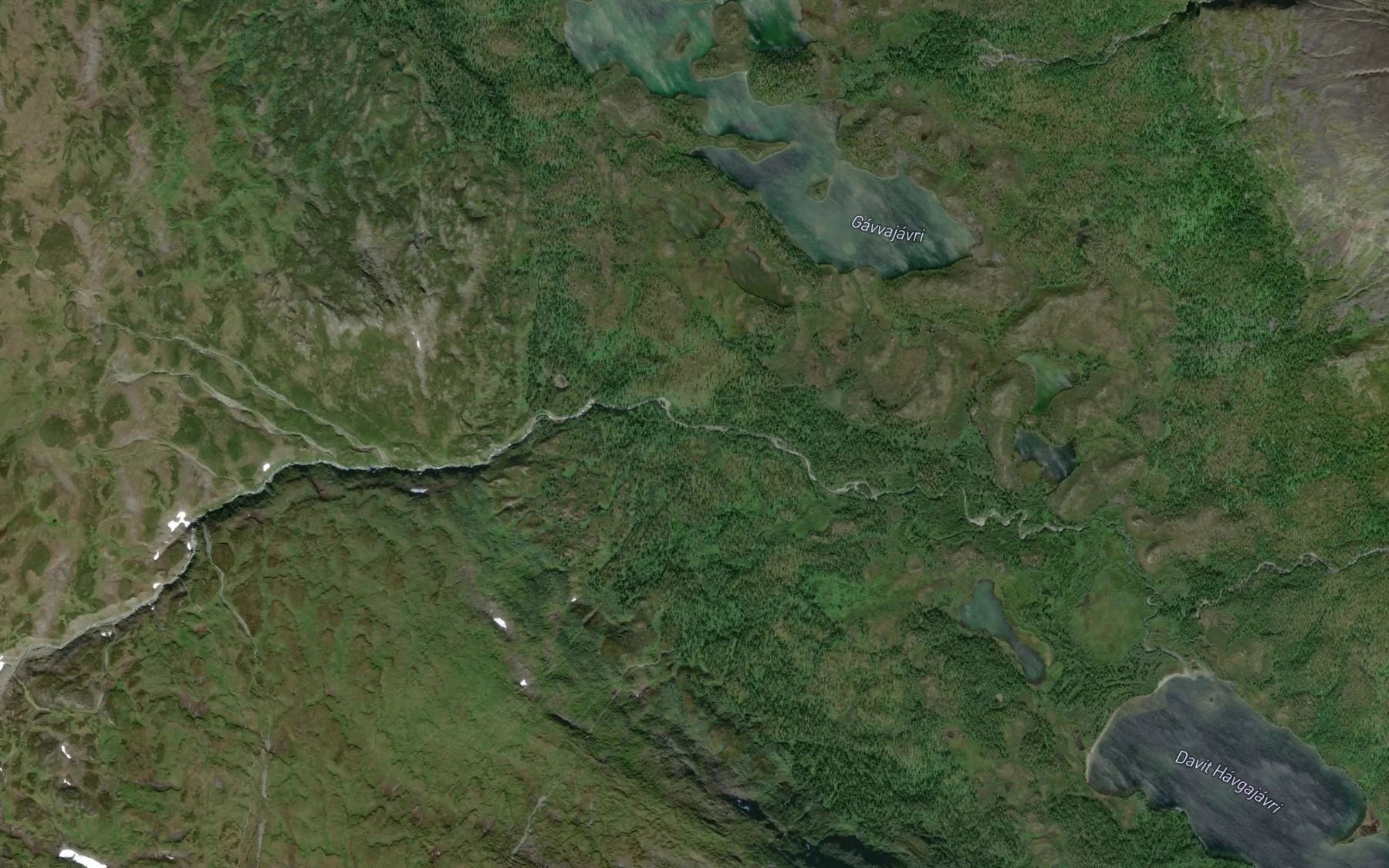 Satellite map of the Nattahanjakka