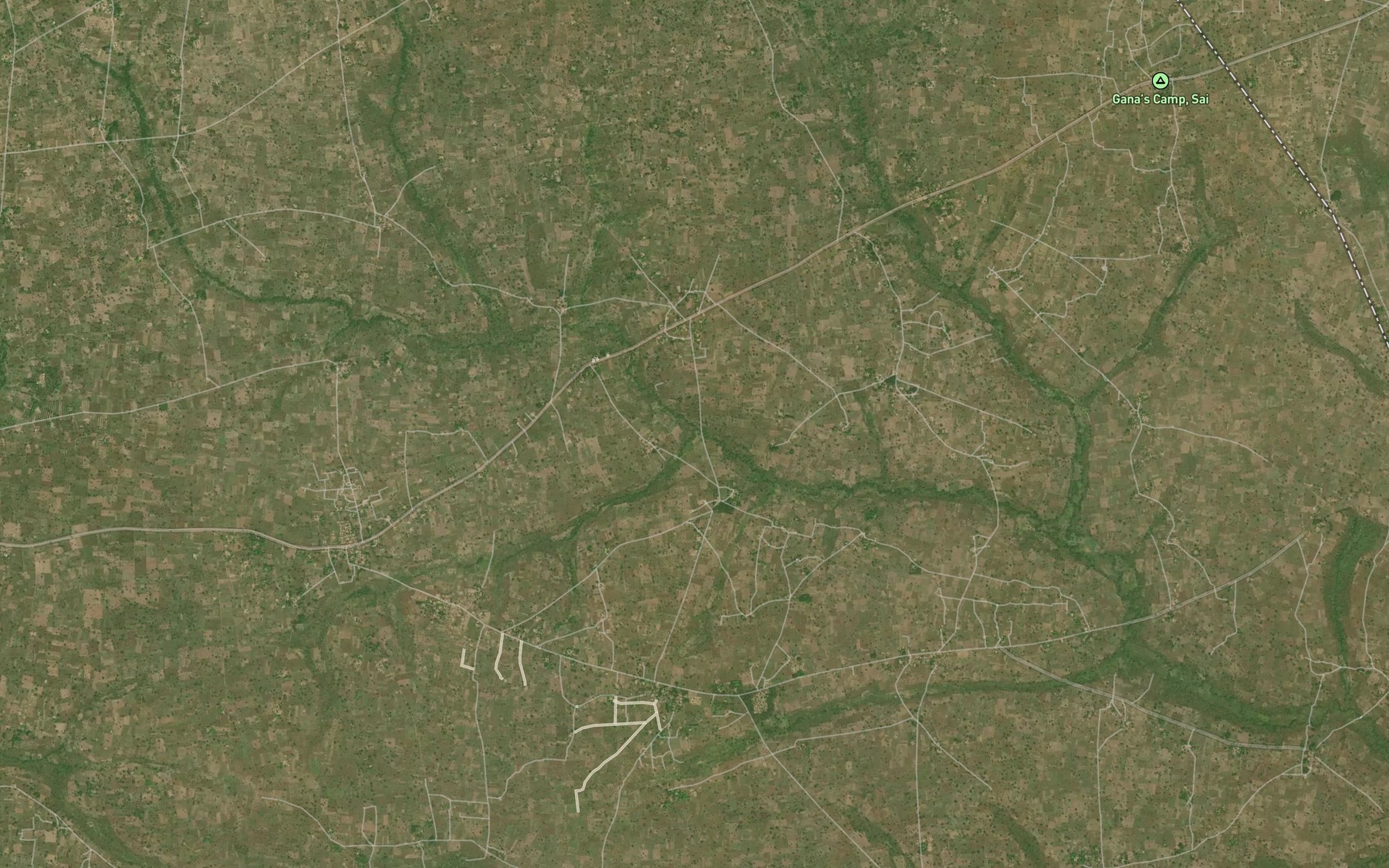 Satellite map of the River Uubel
