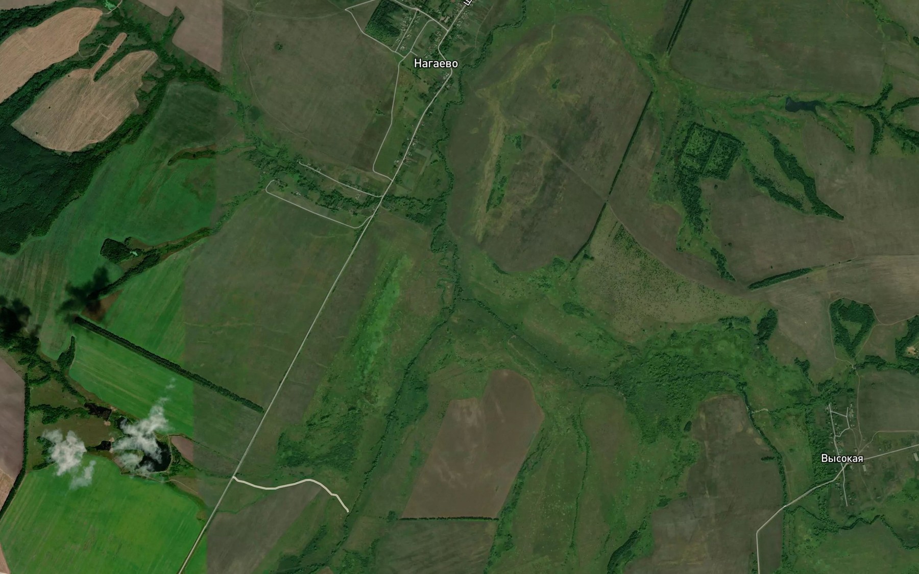 Satellite map of the Sutok