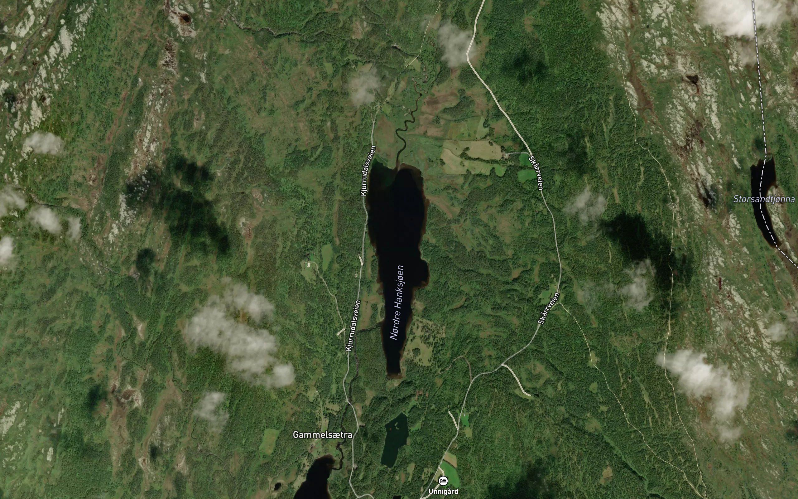 Hanksjoen,nordre