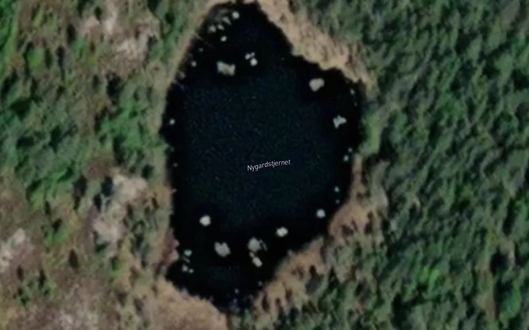 Satellite map of the Nygardstjernet
