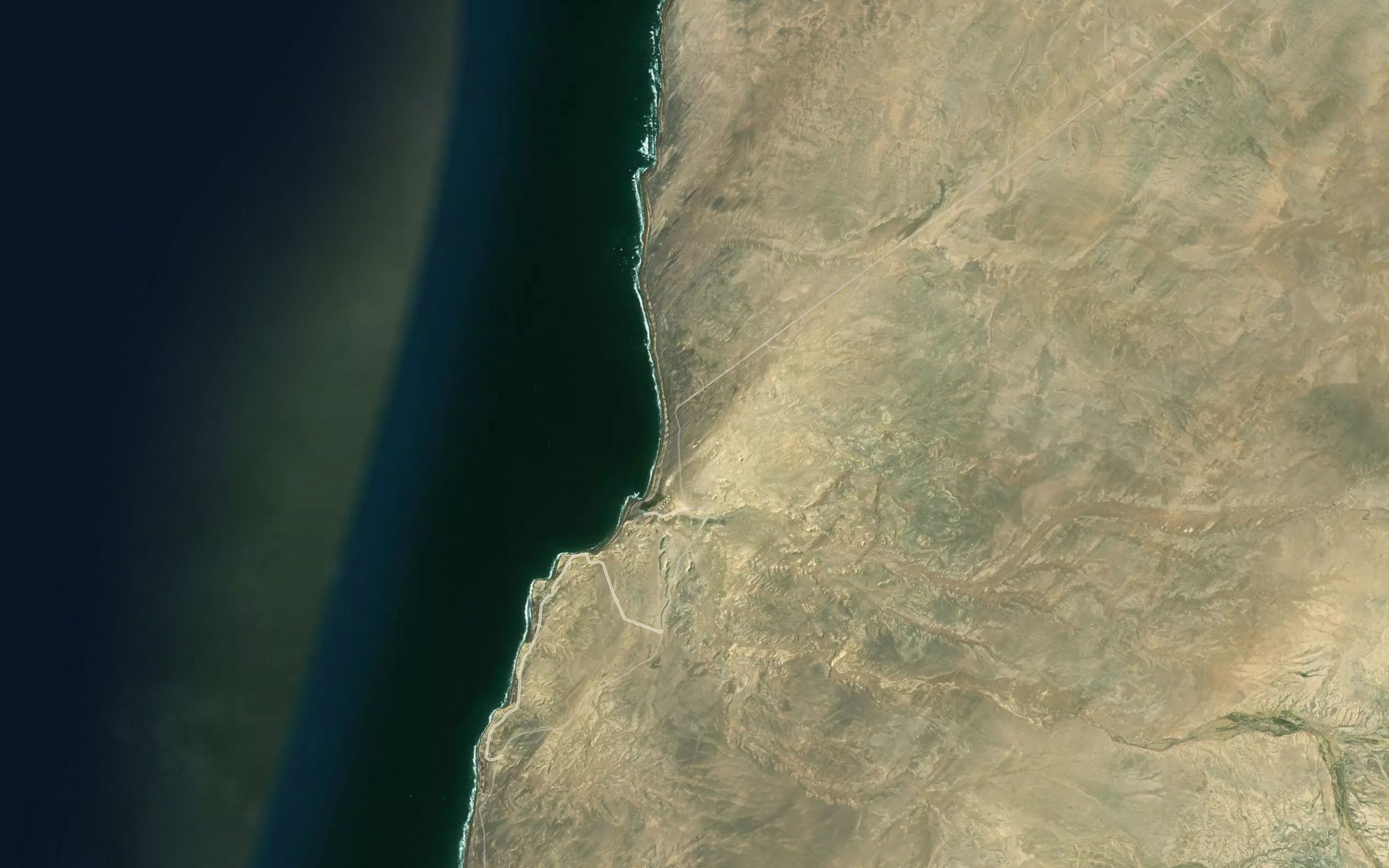 Satellite map of the Enseada dos Tres Irmaos