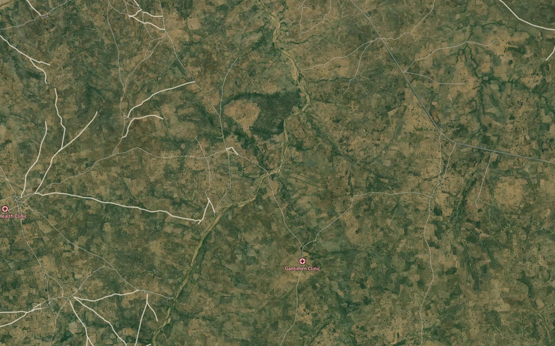 Satellite map of the Dasadu
