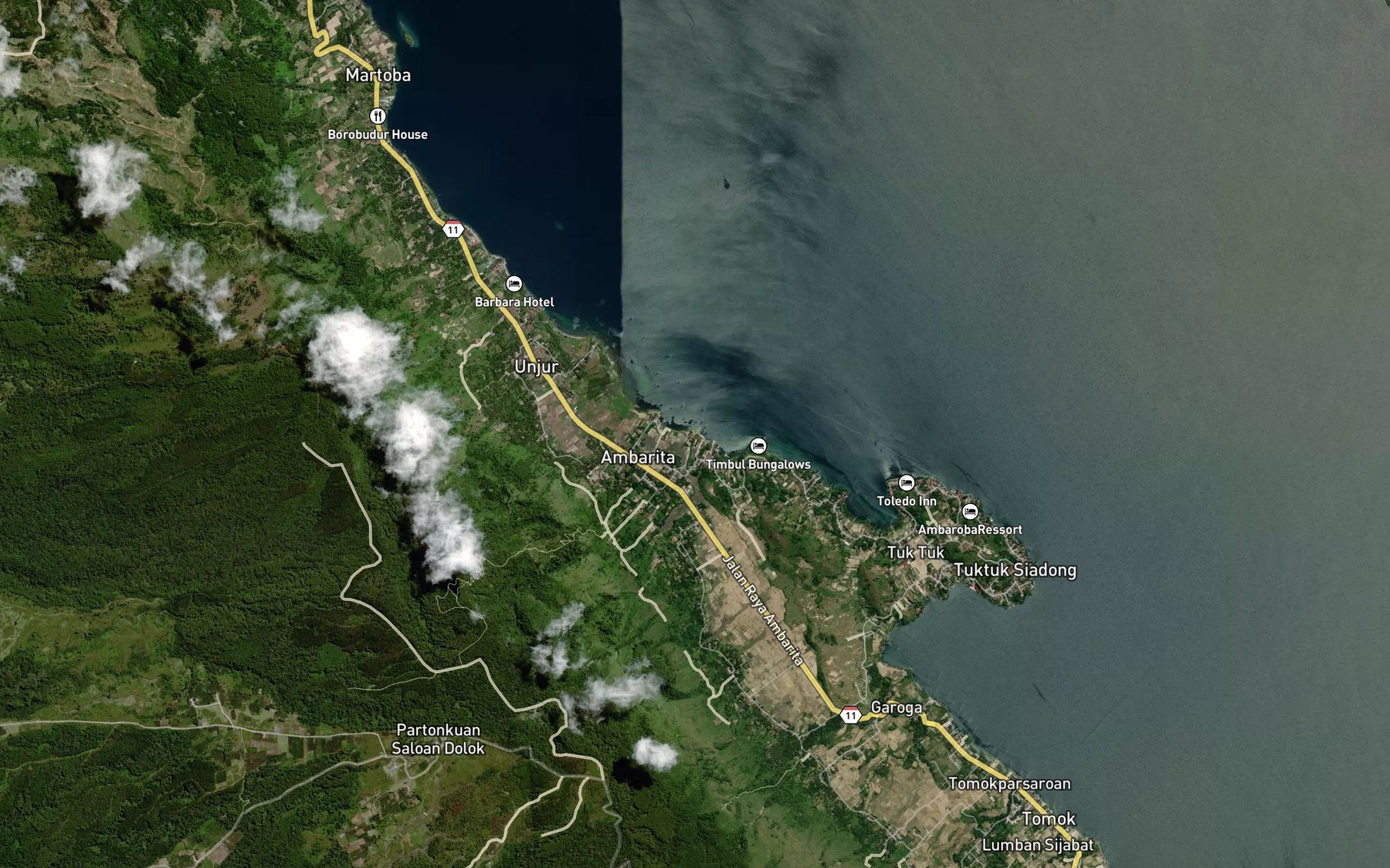 Satellite map of the Binanga Galung Nabolon