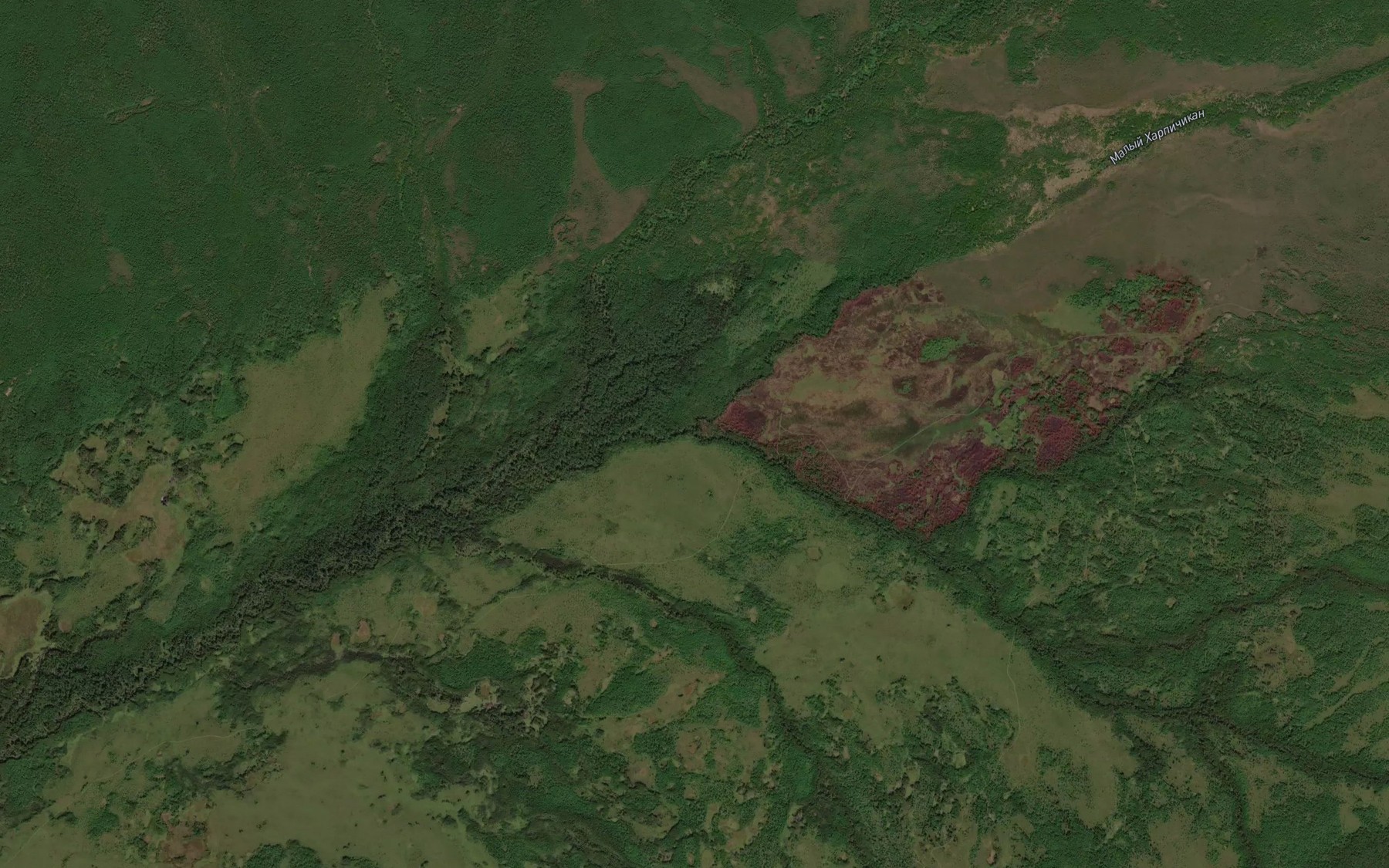Satellite map of the Lagernyy
