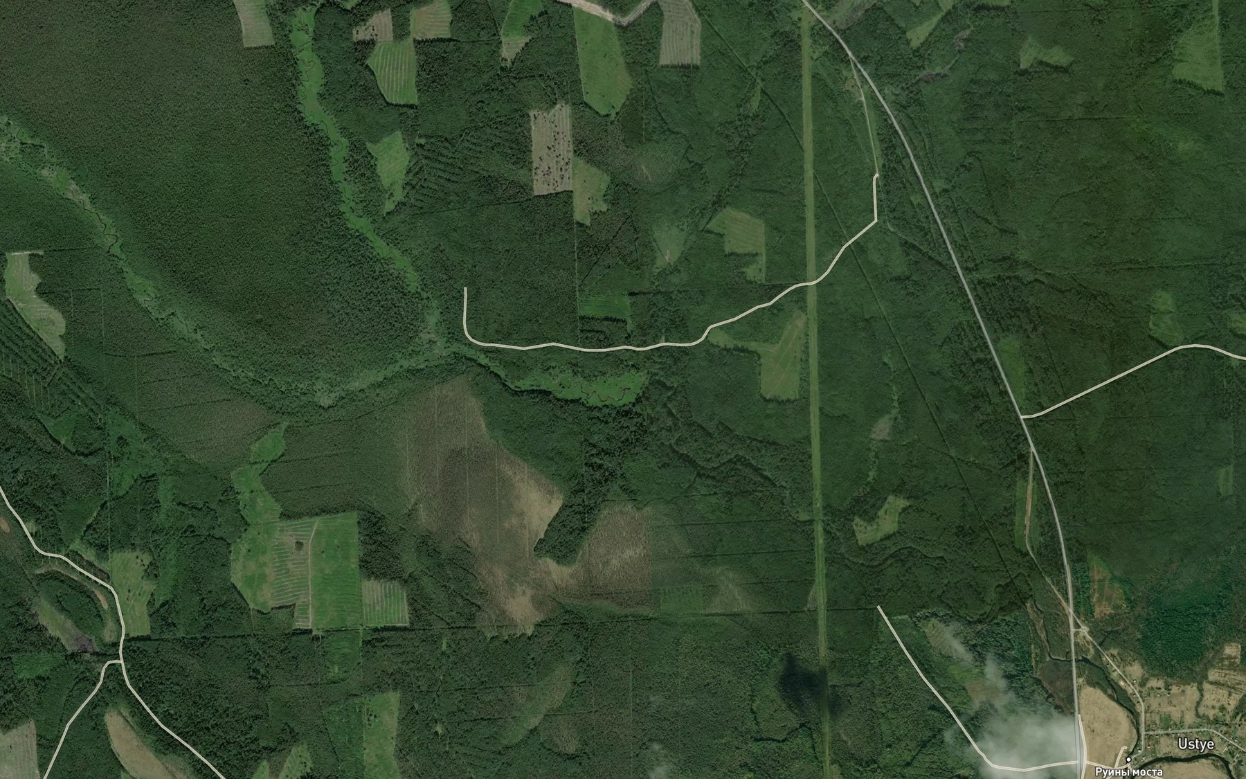 Satellite map of the Gantsev