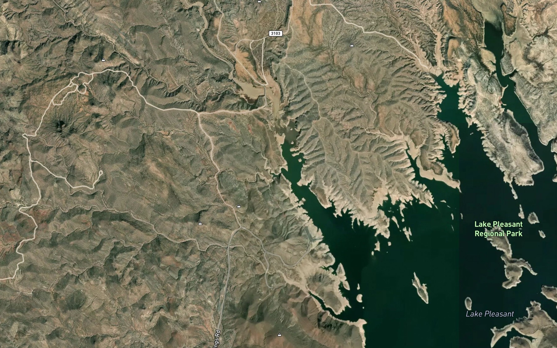 Satellite map of the Spot 9